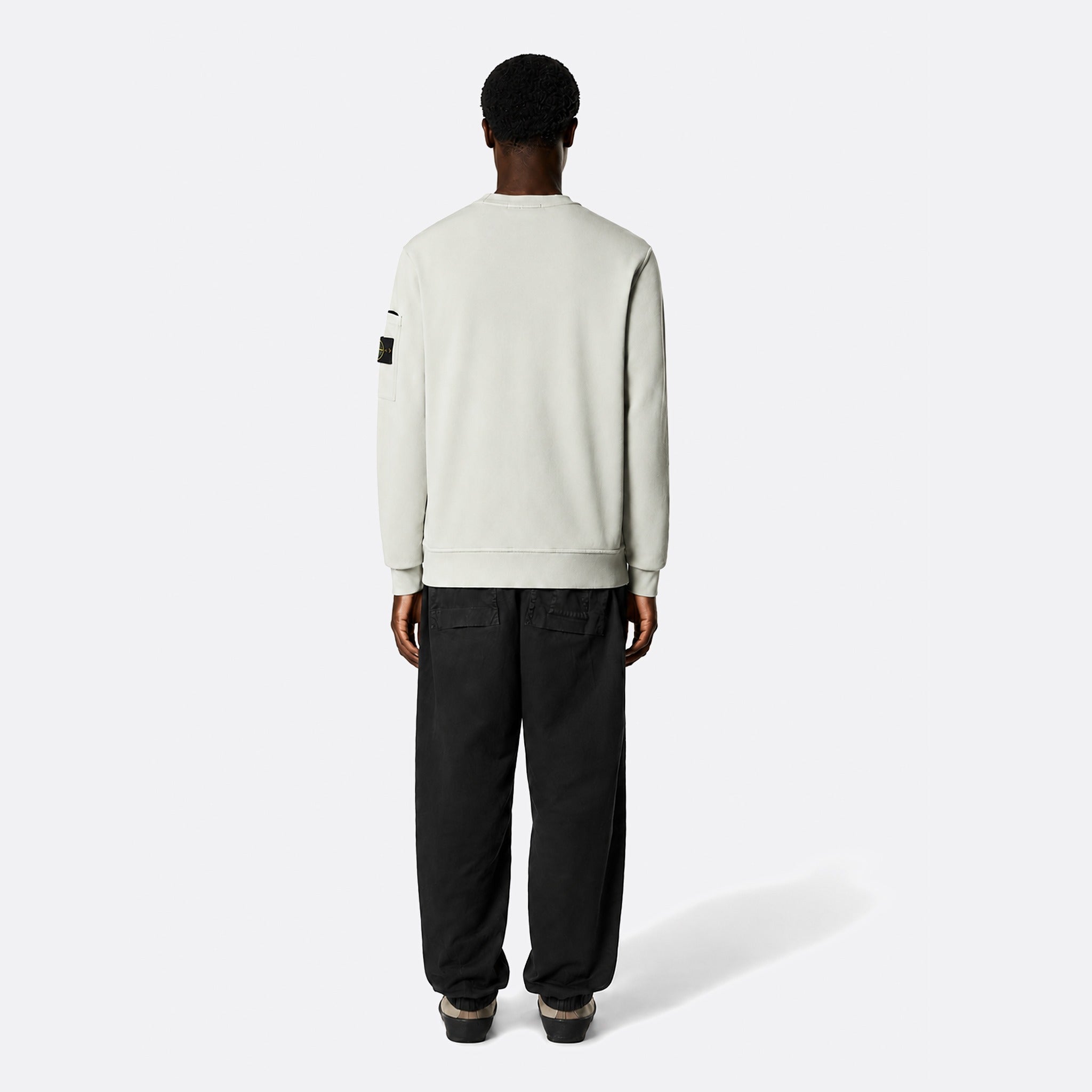 6100019 Cotton Fleece Sweatshirt from Stone Island