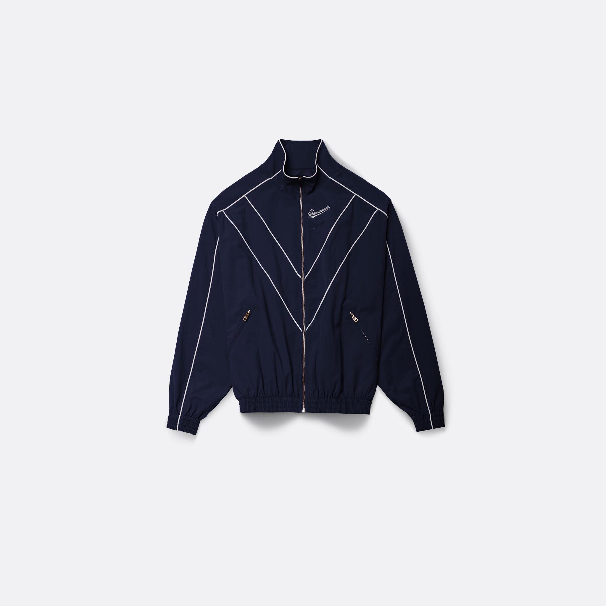 WILLY CHAVARRIA Bad Boy Track Jacket in Prussian Blue