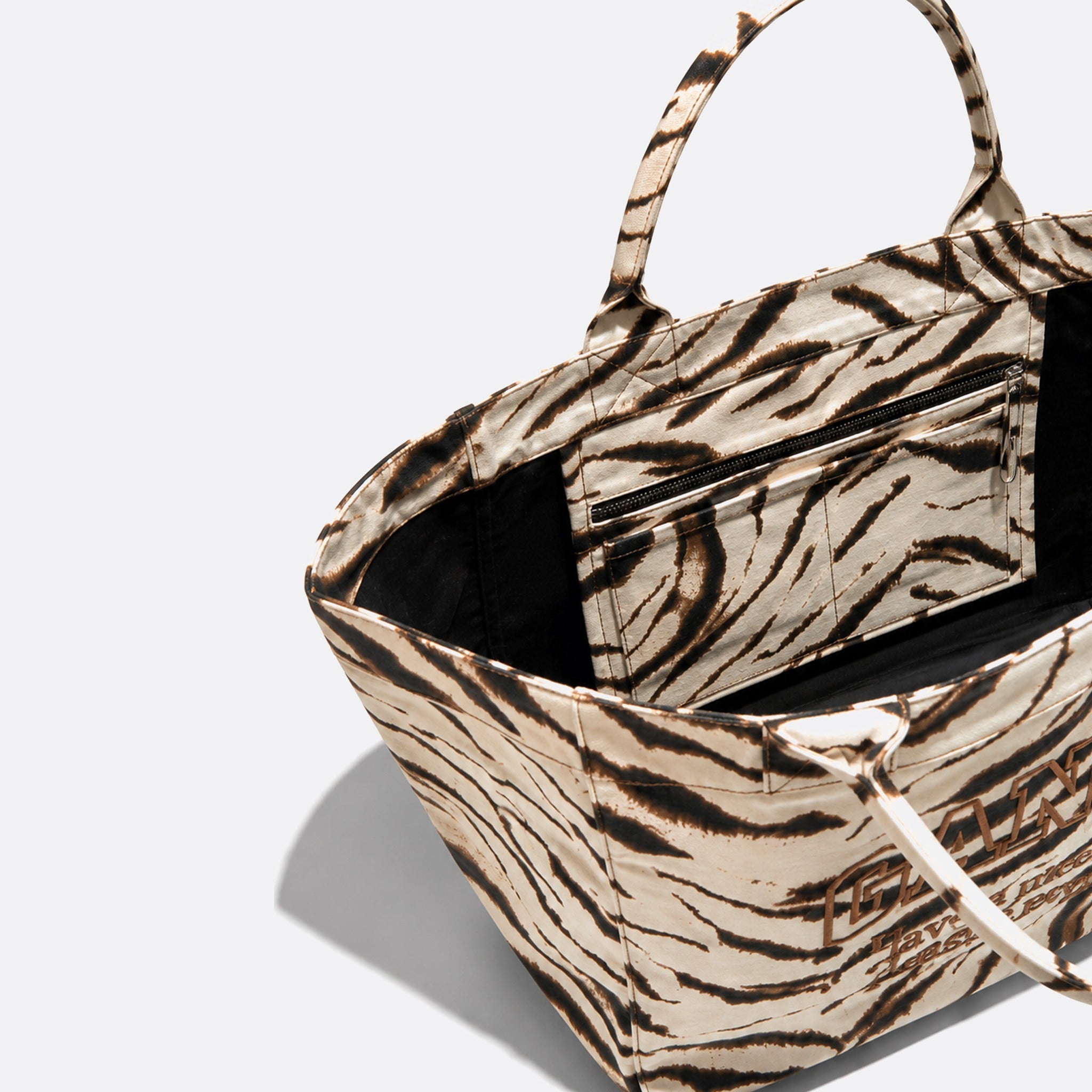 XXL Zebra Tote Bag from GANNI