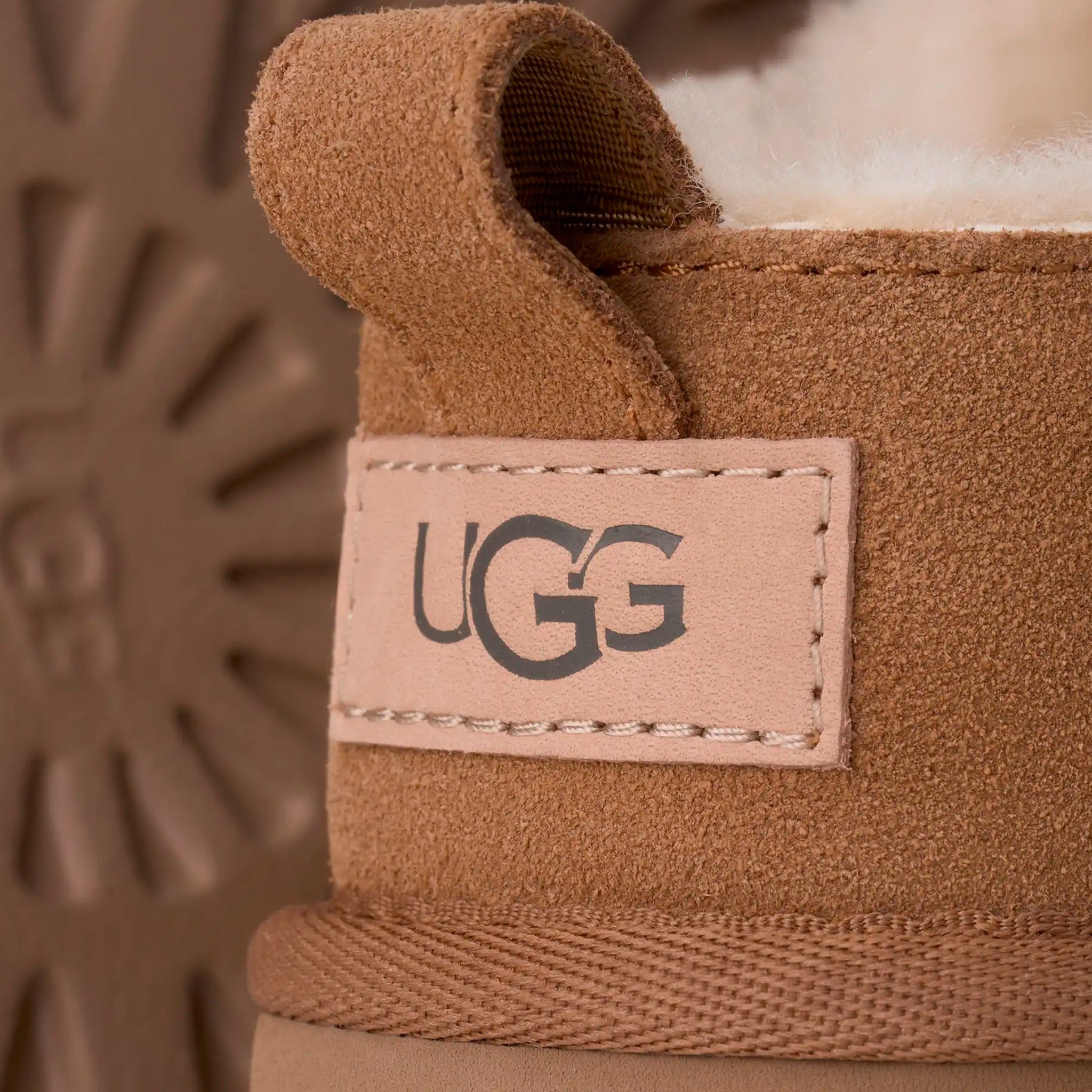 The Classic Micro Boot from UGG in Chestnut
