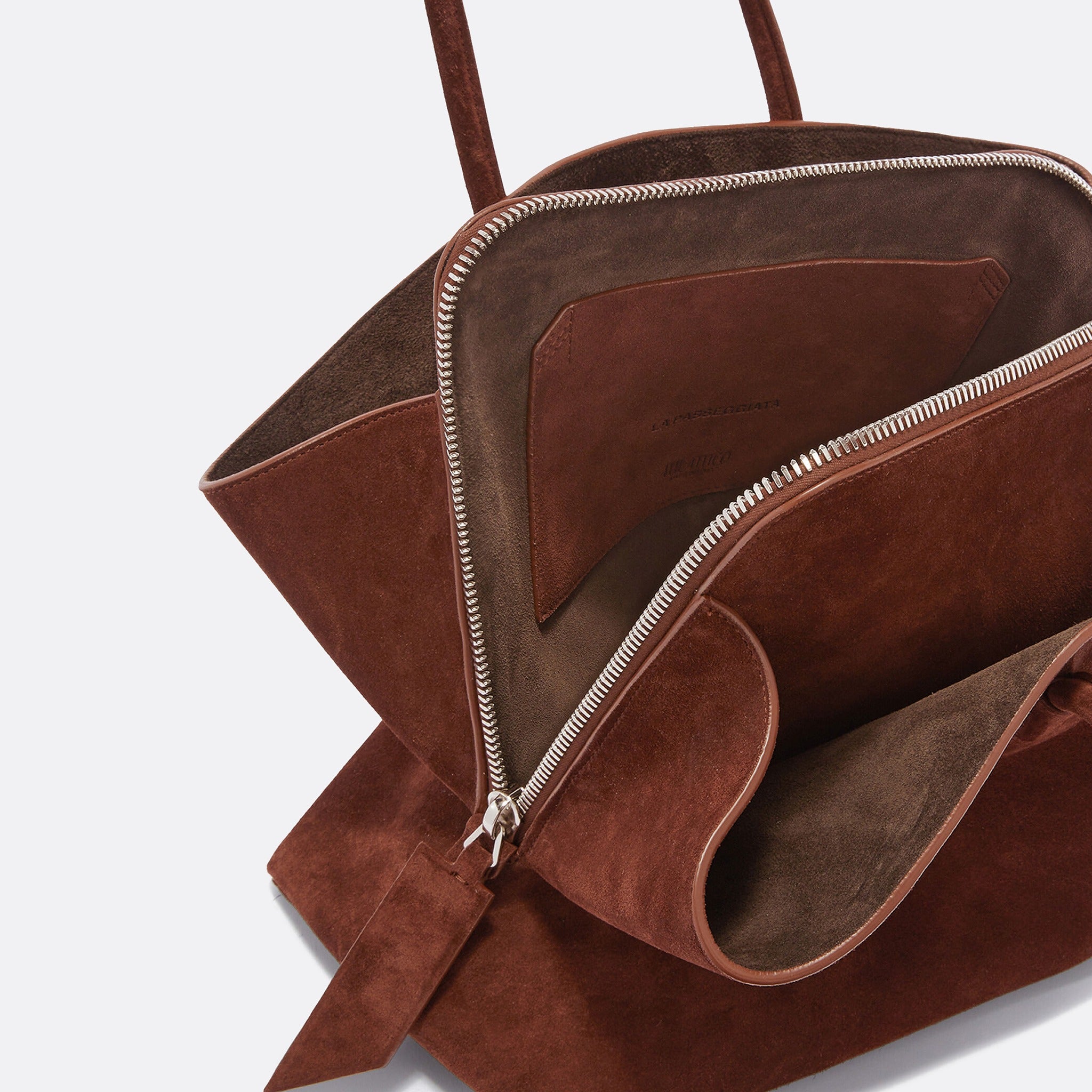 Light Chocolate La Passeggiata Medium Bag from The Attico