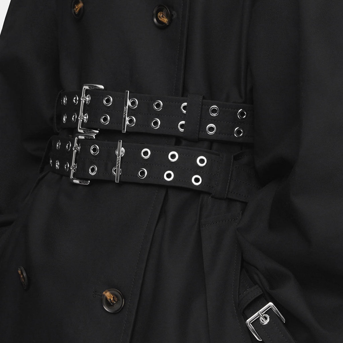 Double Cotton Trench Coat from GANNI