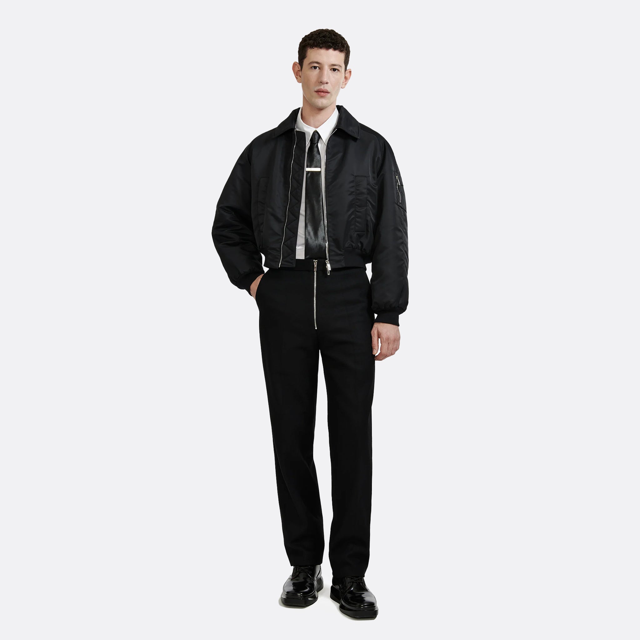 Louis Gabriel Nouchi Quilted Bomber Jacket