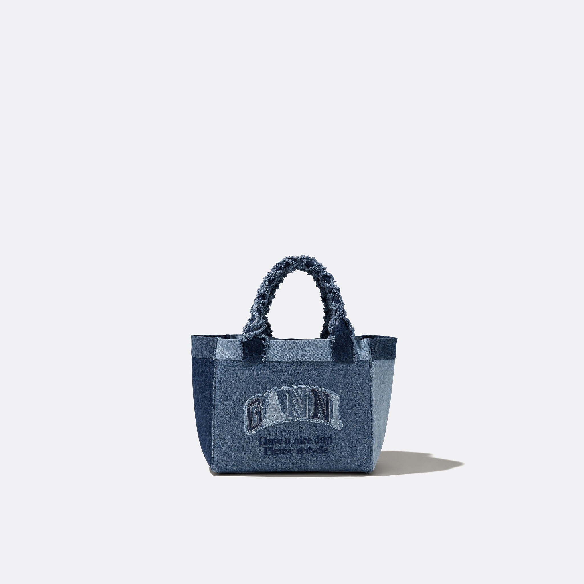 Medium Trapeze Denim Shopper from GANN