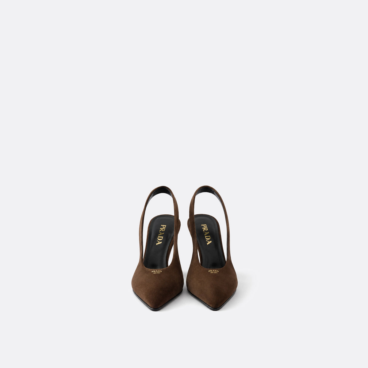 Suede Slingback Pumps from Prada