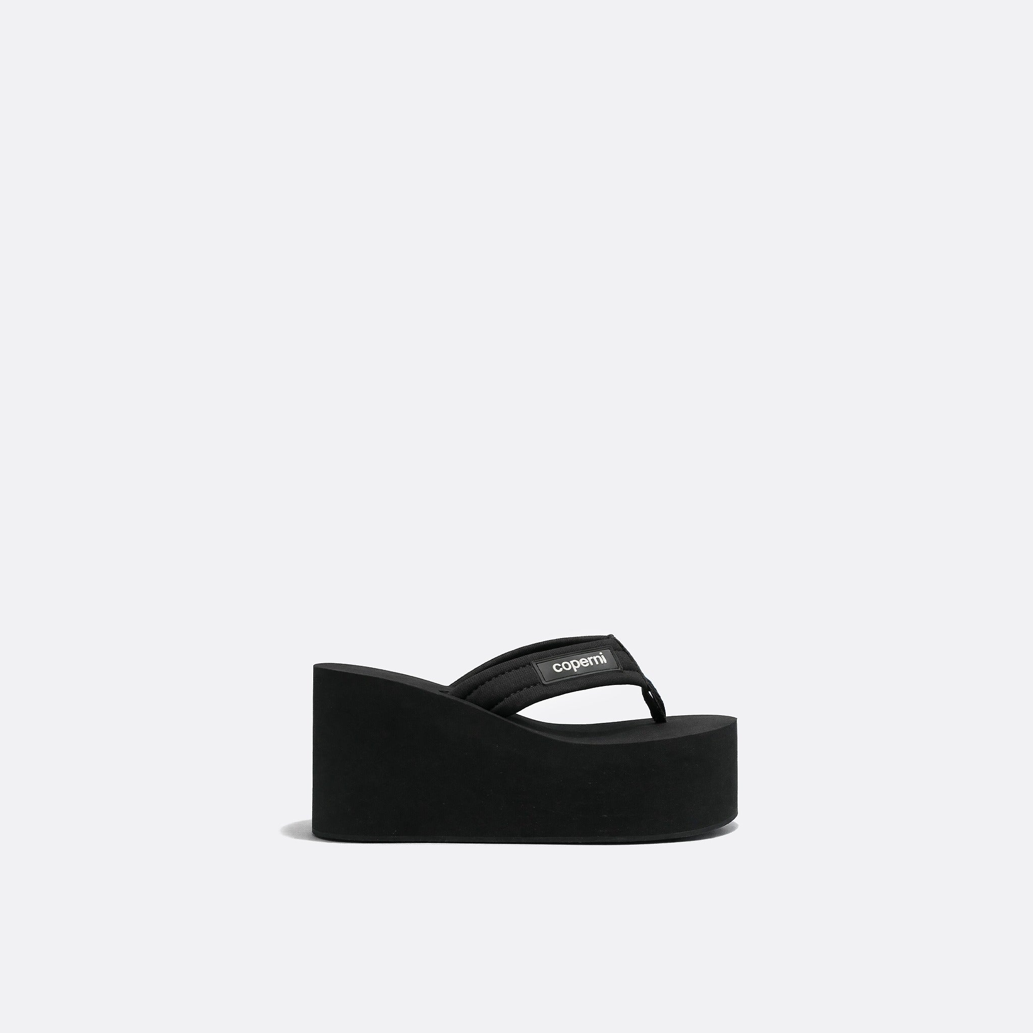 The Platform Thong Sandals from Coperni in Black