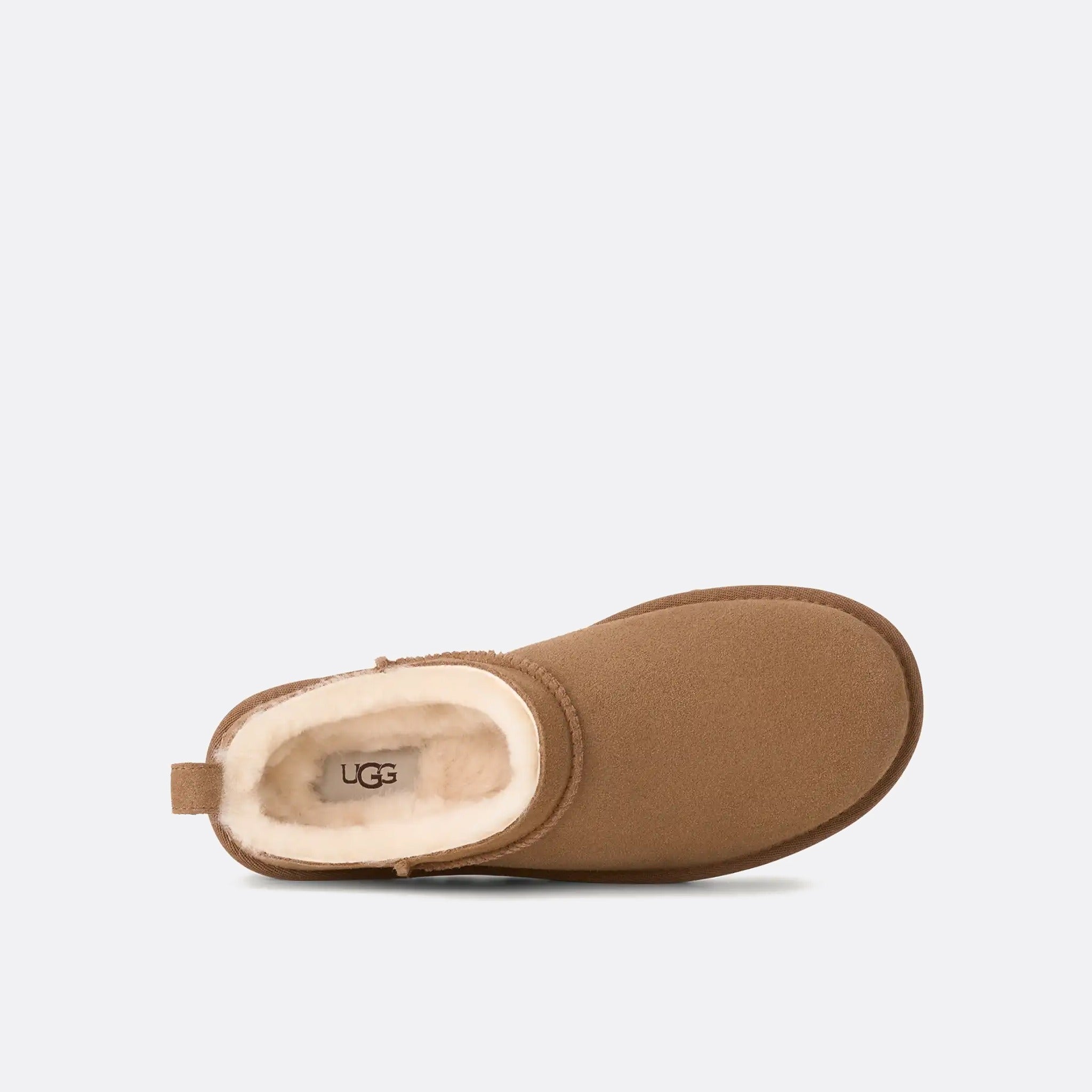 The Classic Micro Boot from UGG in Chestnut