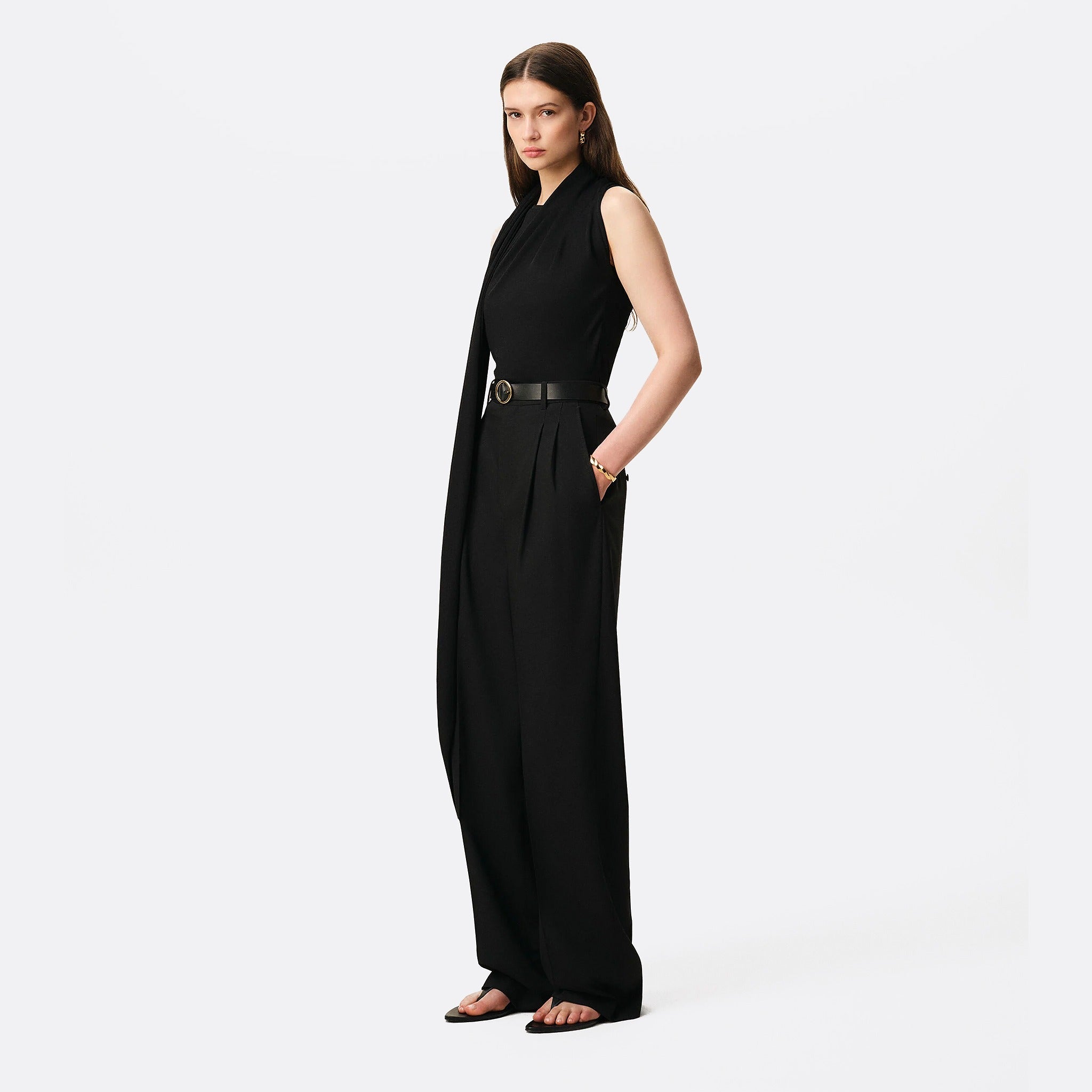Lavallière Sleeveless Jersey Top from Ami Paris