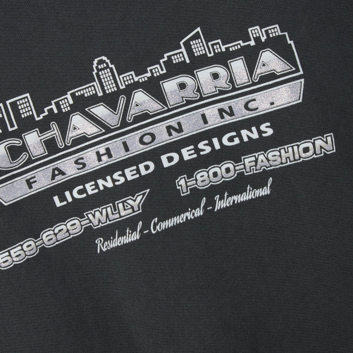 Chavarria Licensed Designs Hooligan Muscle Crewneck from Willy Chavarria