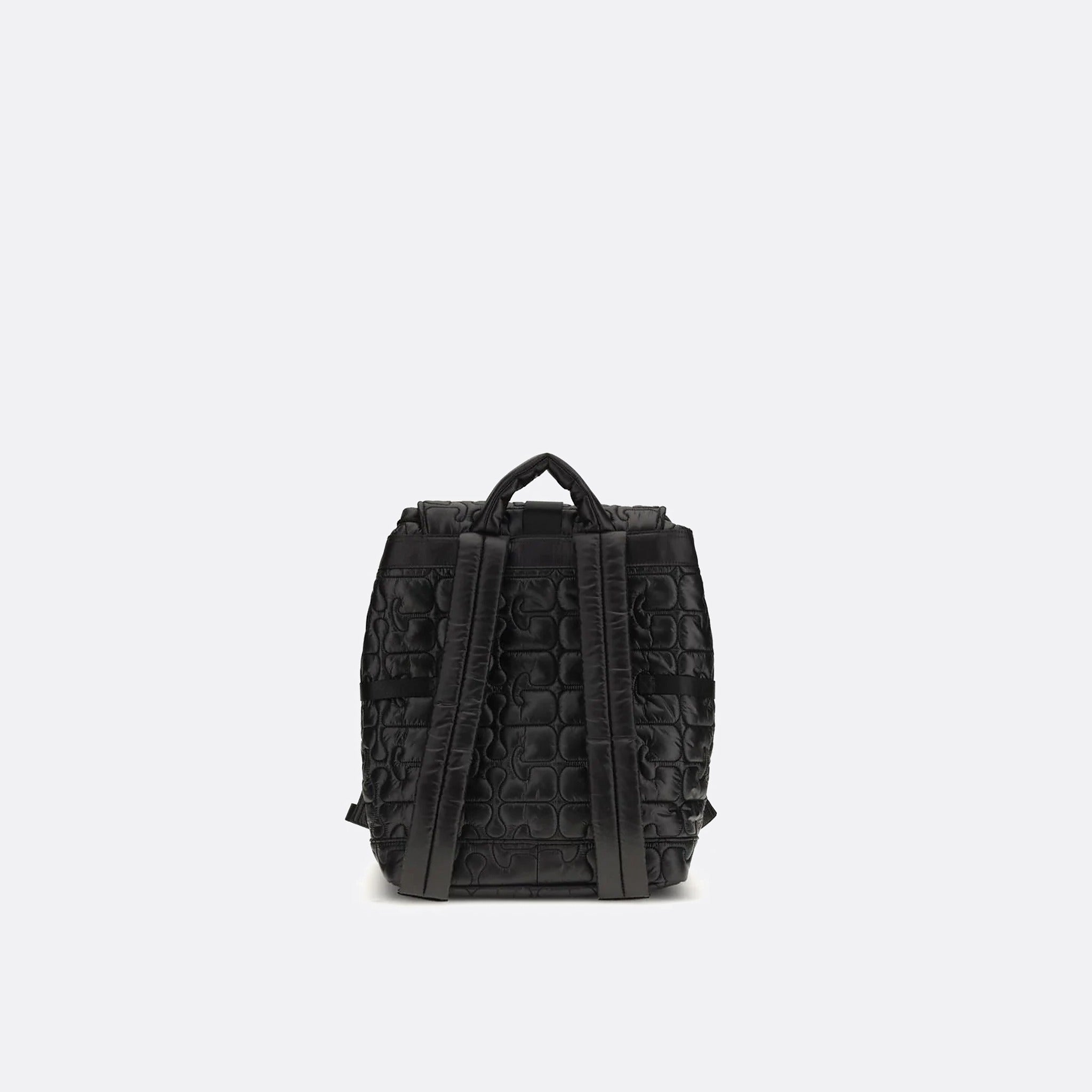 Quilted Backpack from GANNI in Black
