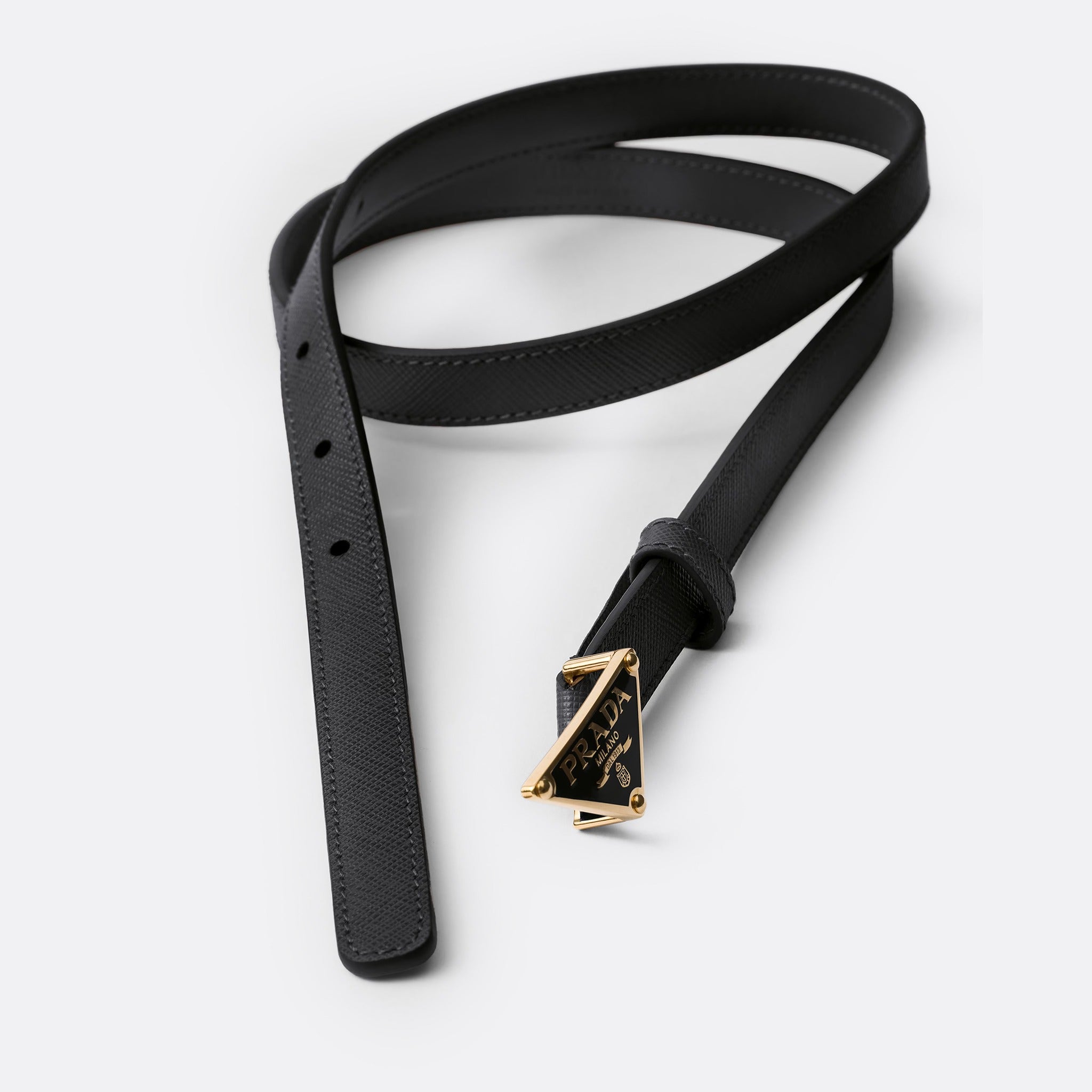 Saffiano Leather Belt from Prada
