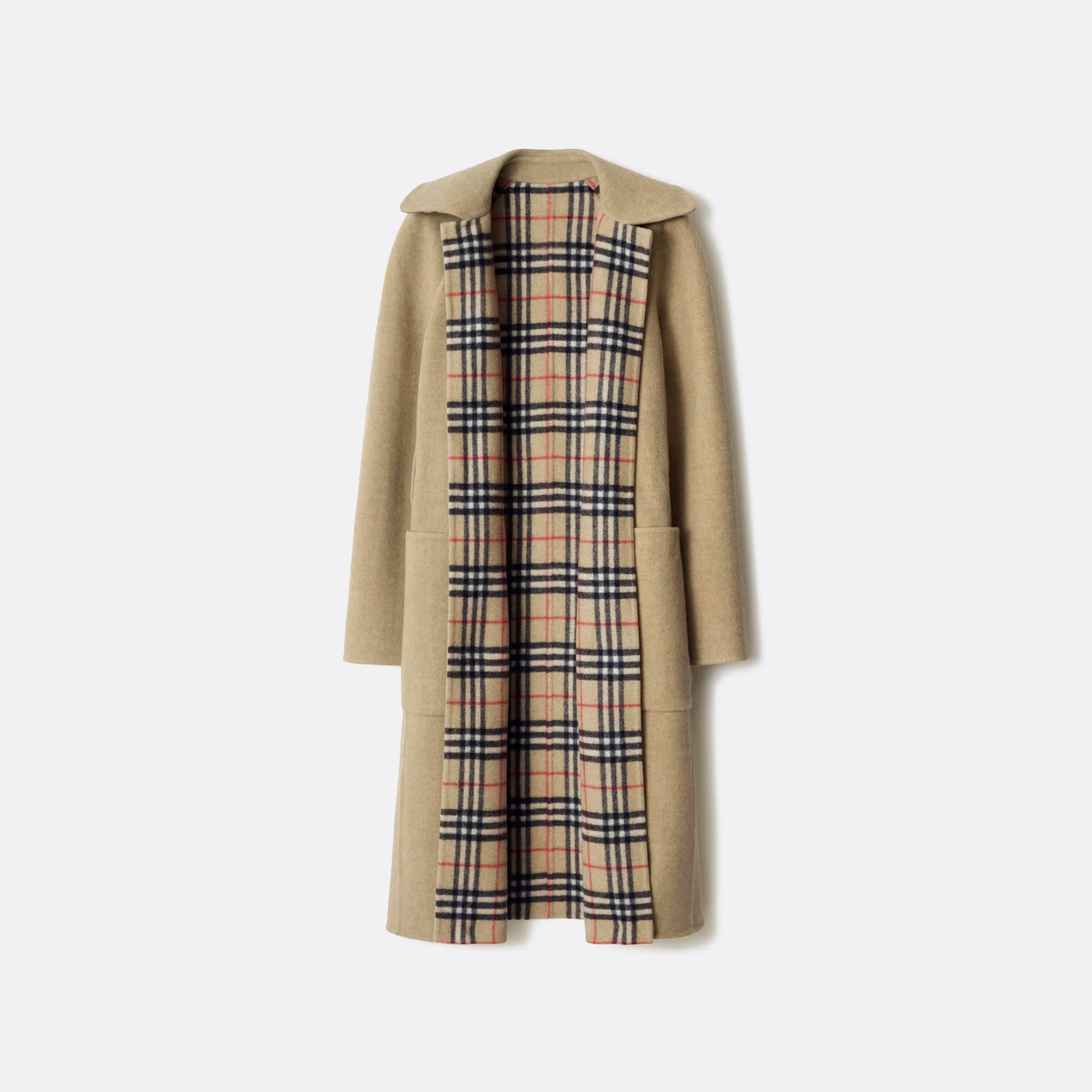 The Reversible Wool Wrap Coat from Burberry