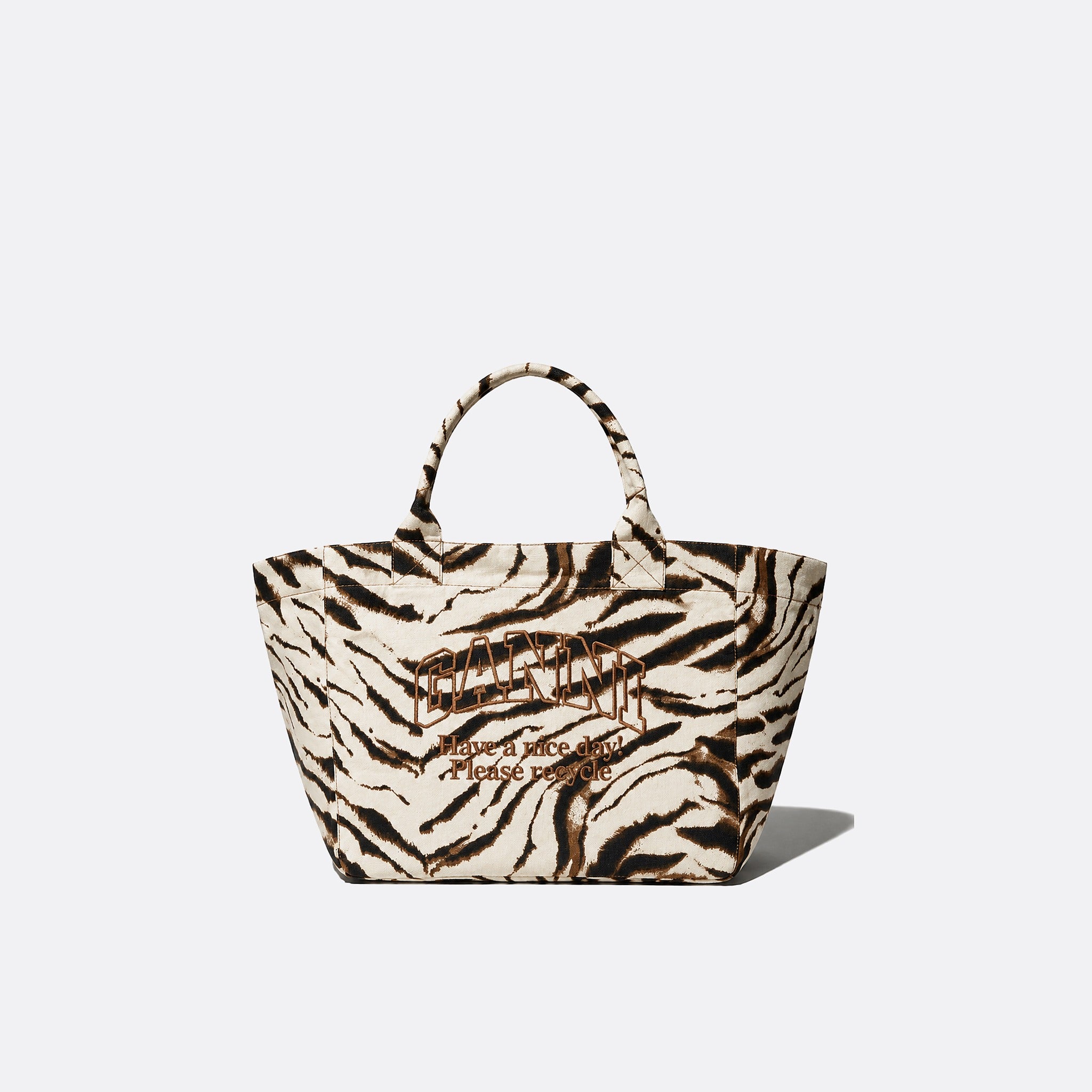 XXL Zebra Tote Bag from GANNI
