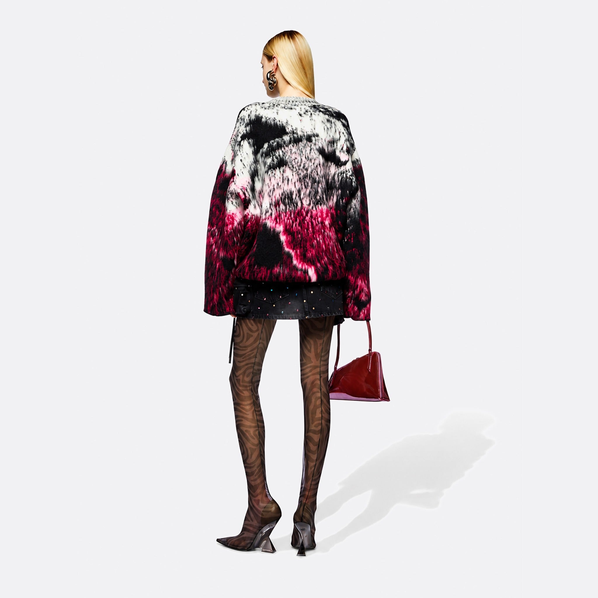 Fay Denim Mini Skirt from The Attico