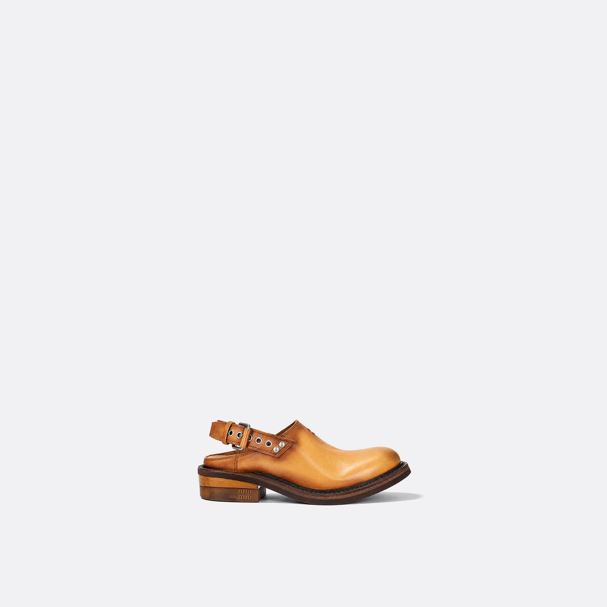 Foulé Work Mules from Miu Miu