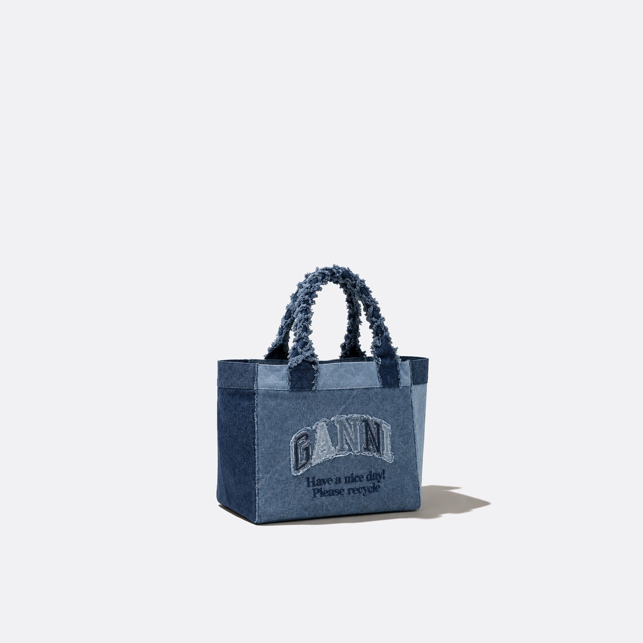 Medium Trapeze Denim Shopper from GANN