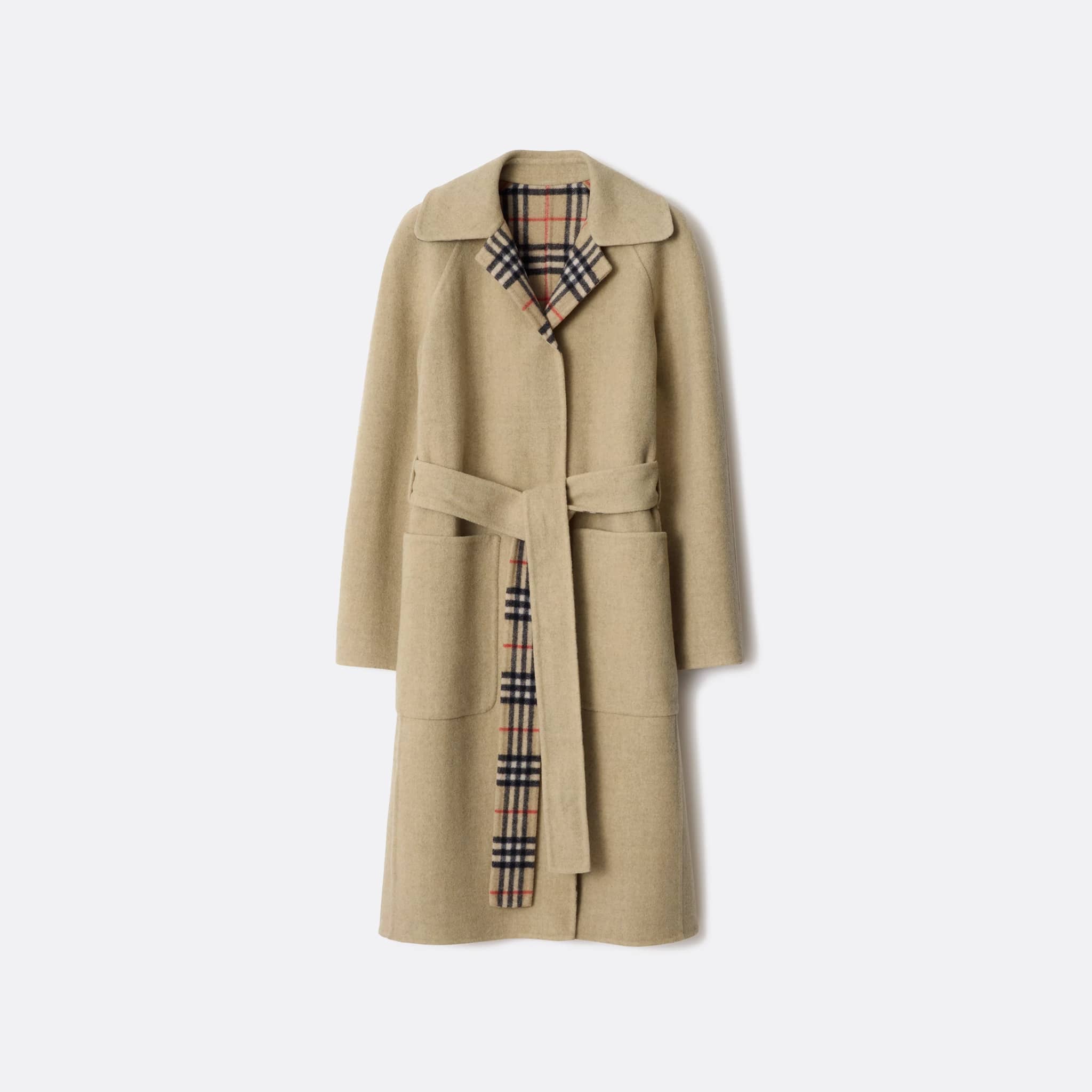 The Reversible Wool Wrap Coat from Burberry