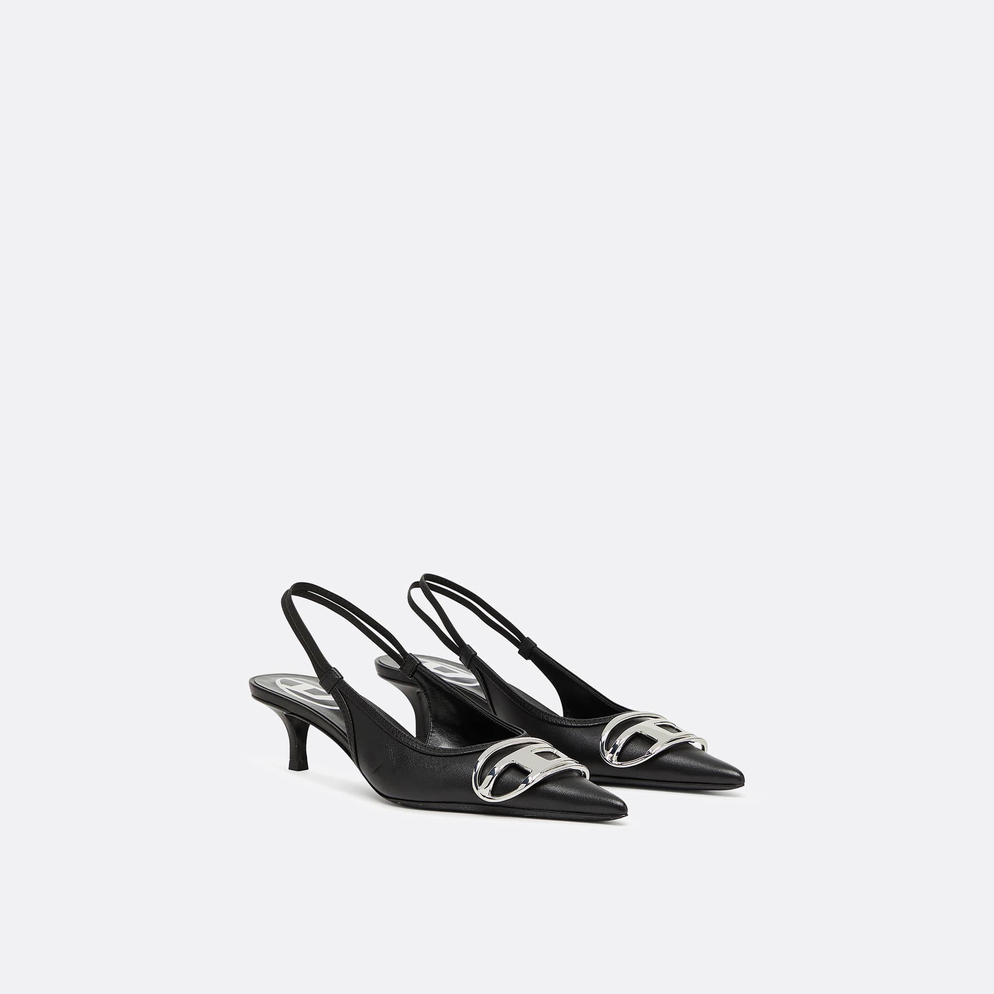 D-Venus SB 40 Slingback Pumps by Diesel in Black