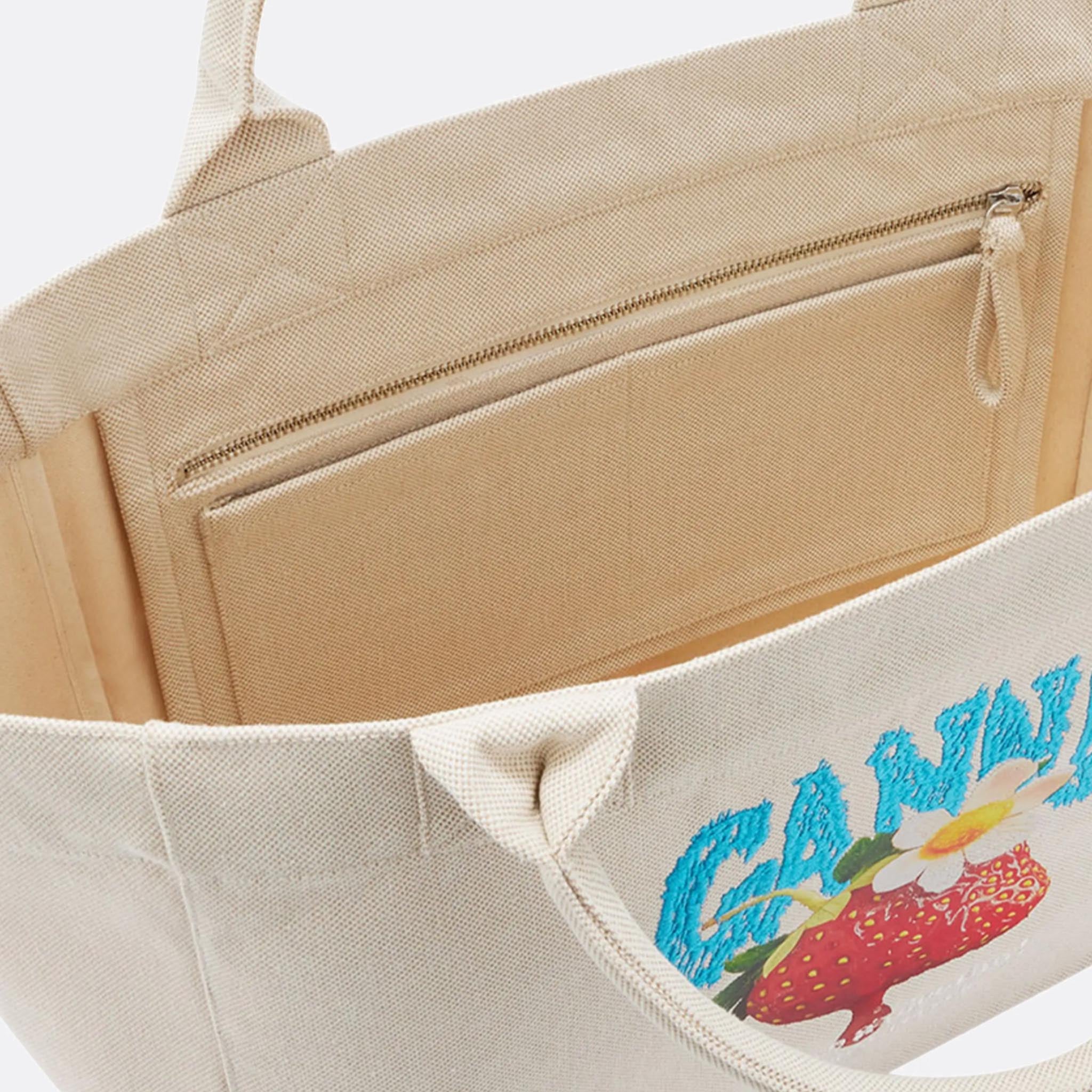  Strawberry Medium Shopper Bag from GANNI 