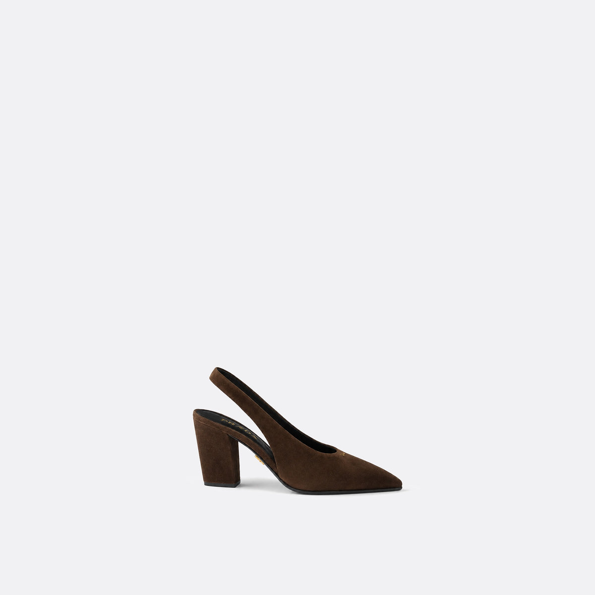 Suede Slingback Pumps from Prada