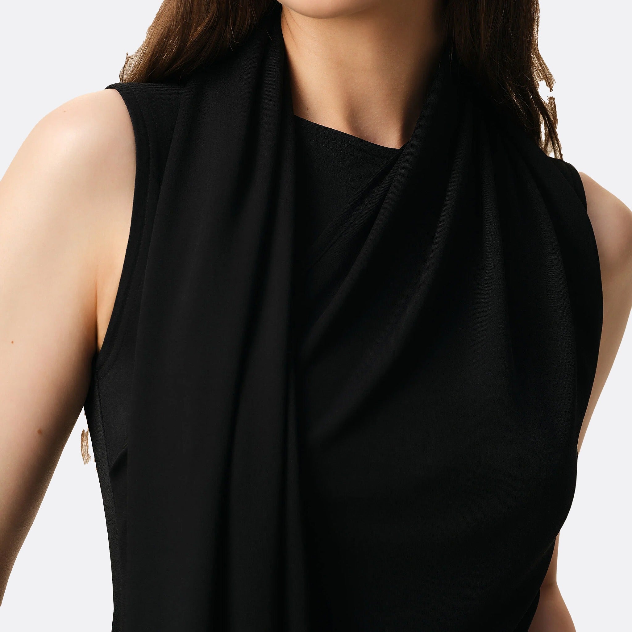 Lavallière Sleeveless Jersey Top from Ami Paris
