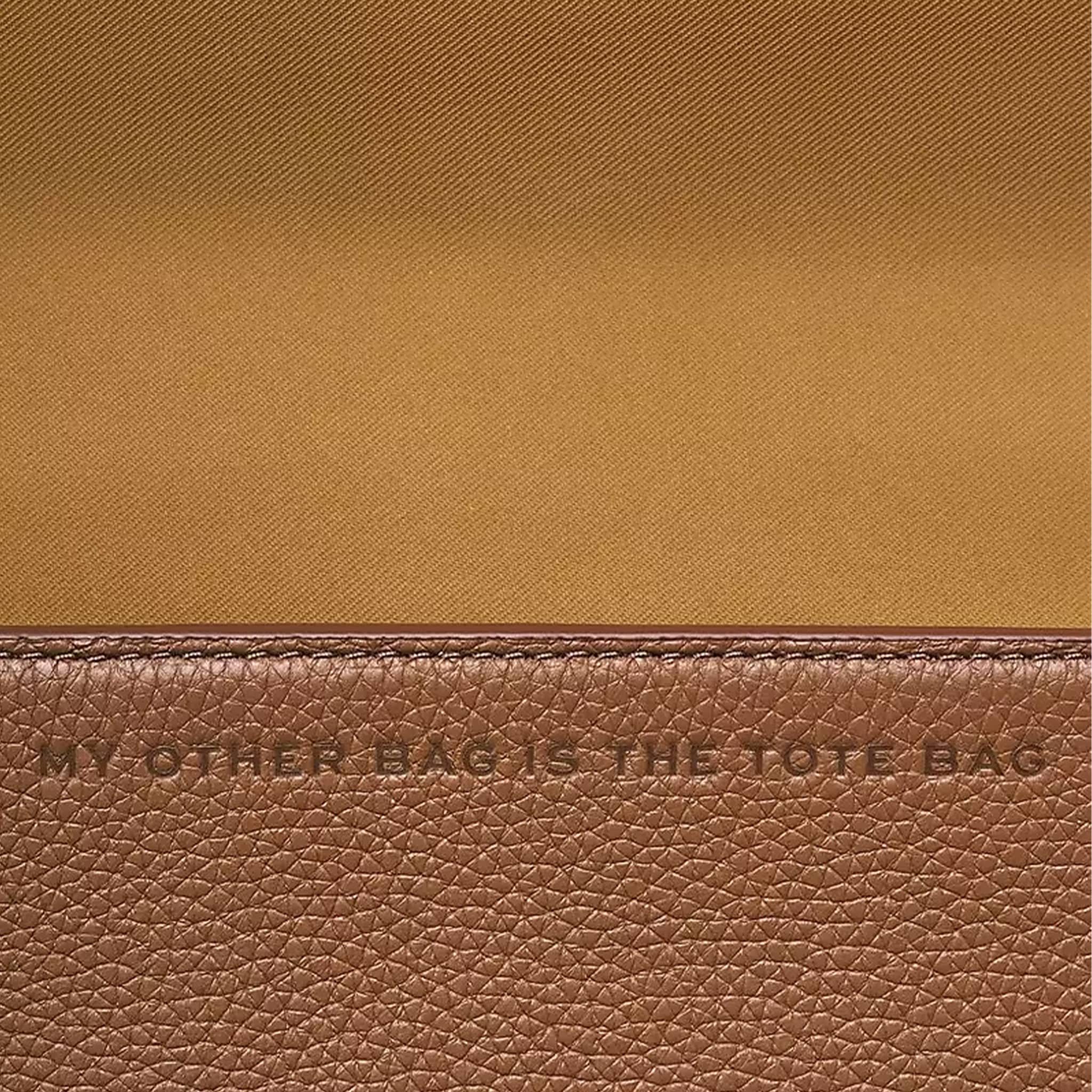 The Leather Mini Crossbody Bag from Marc Jacobs in Argan Oil