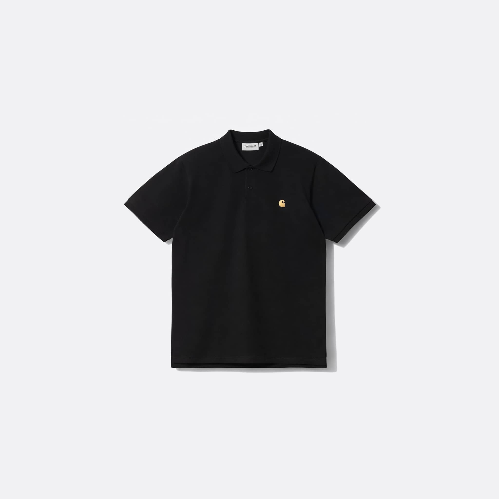 The S/S Chase Pique Polo from Carhartt WIP in Black