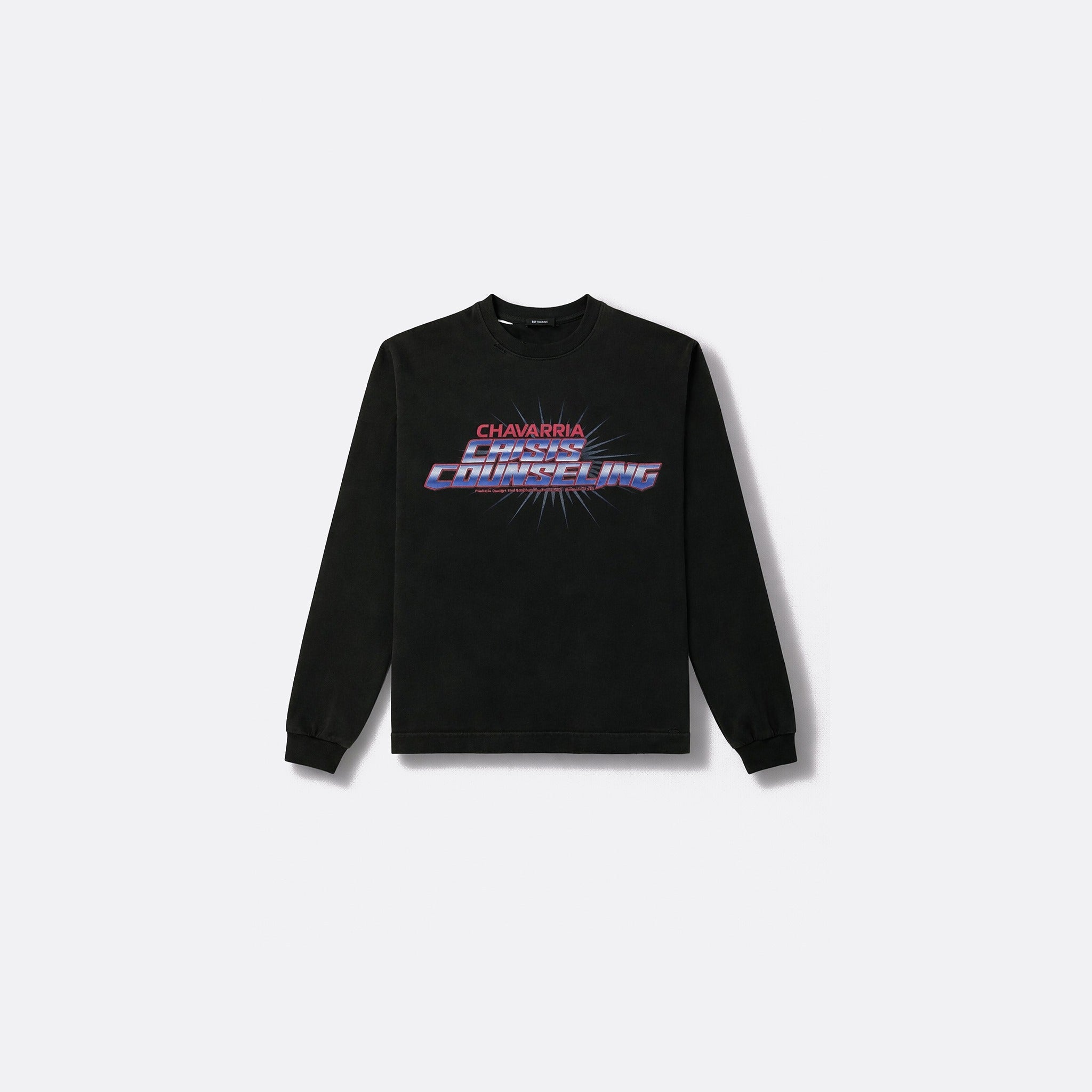 Crisis Counseling LS Buffalo Tee from Willy Chavarria