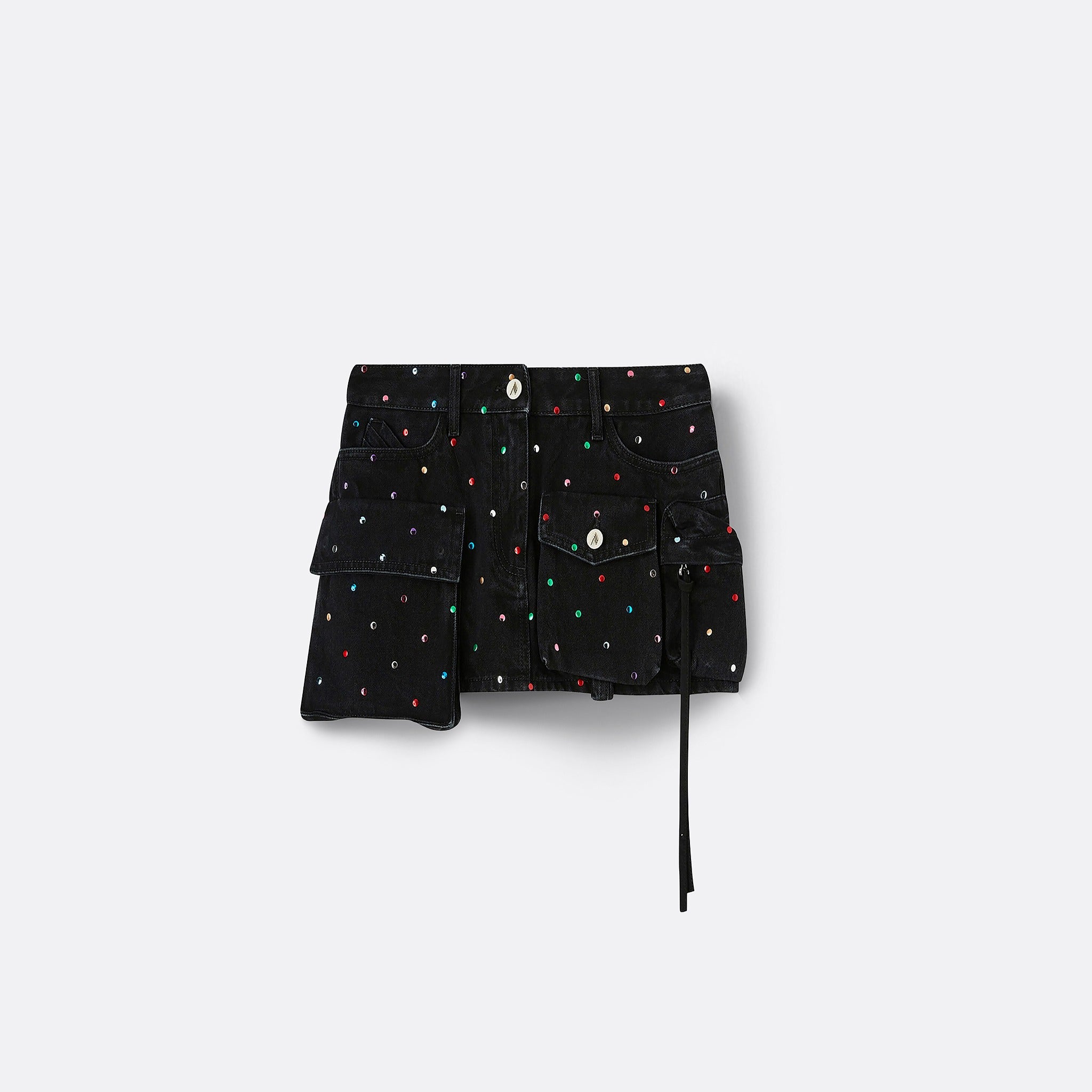 Black Fay Mini Skirt from The Attico