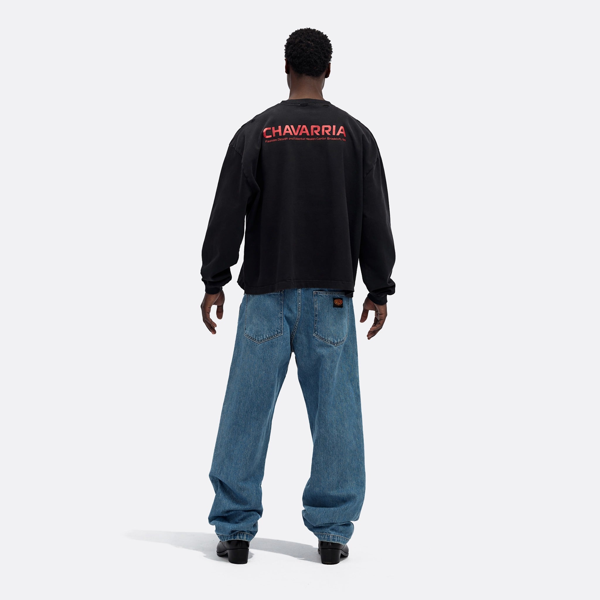 Crisis Counseling LS Buffalo Tee from Willy Chavarria