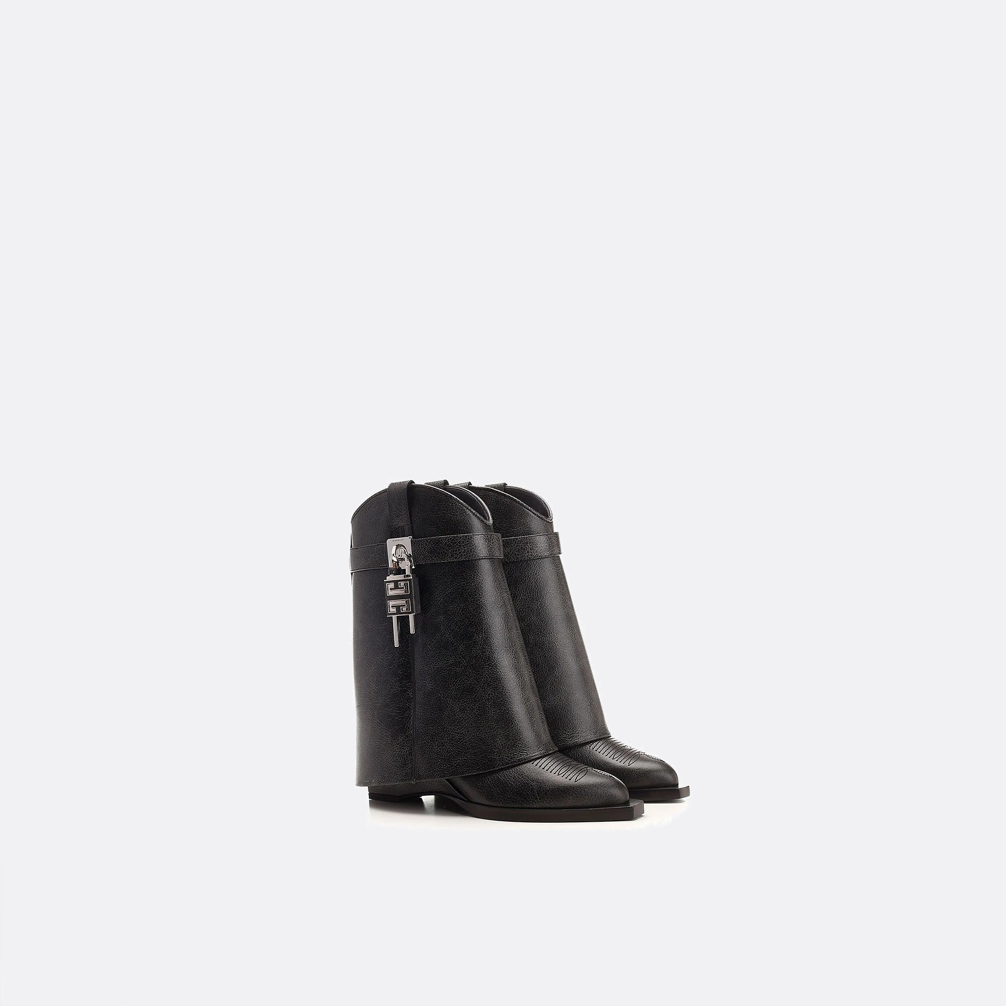 Shark Lock Cowboy Ankle Boots from Givenchy