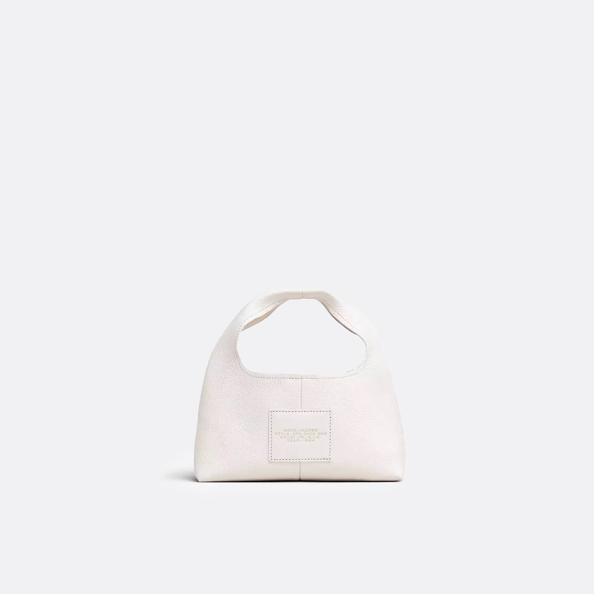 Mini Sack Bag by Marc Jacobs in White