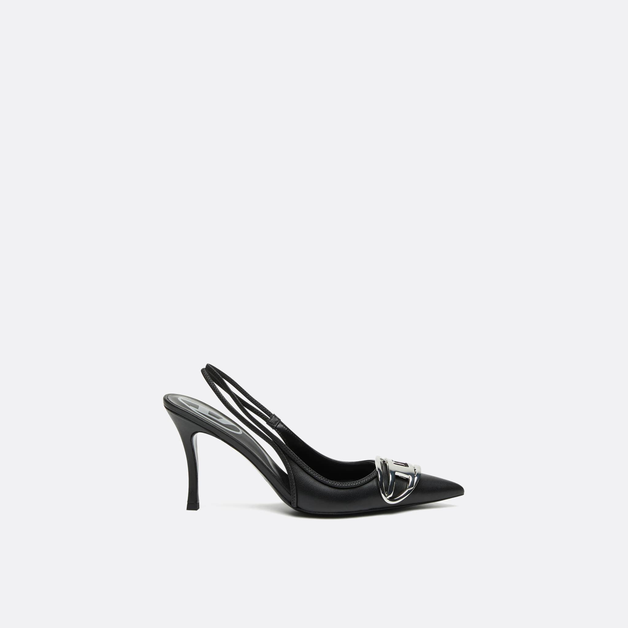 D-Venus SB Slingback Pumps in Black by Diesel