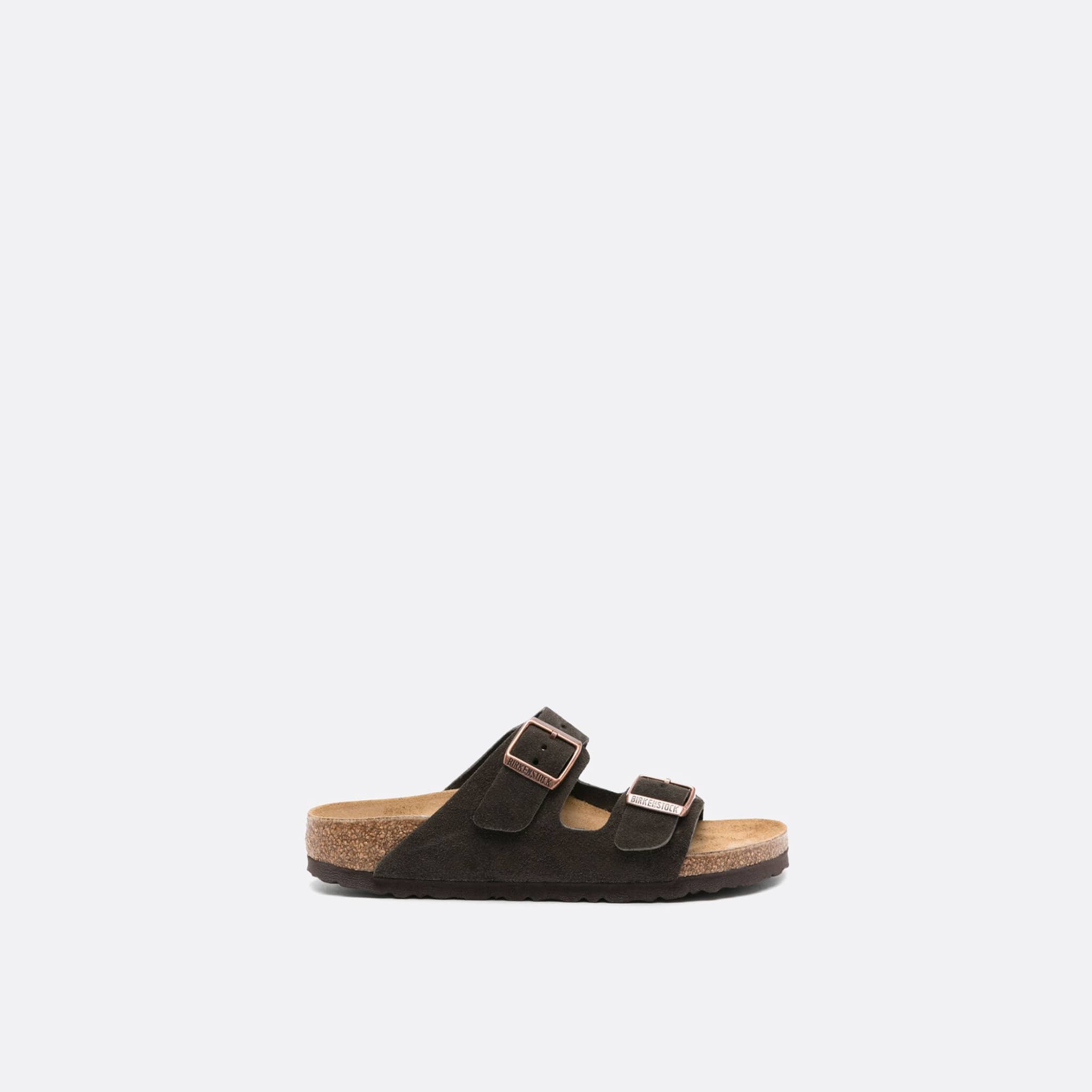 The Arizona Suede Sandals from Birkenstock in Brown