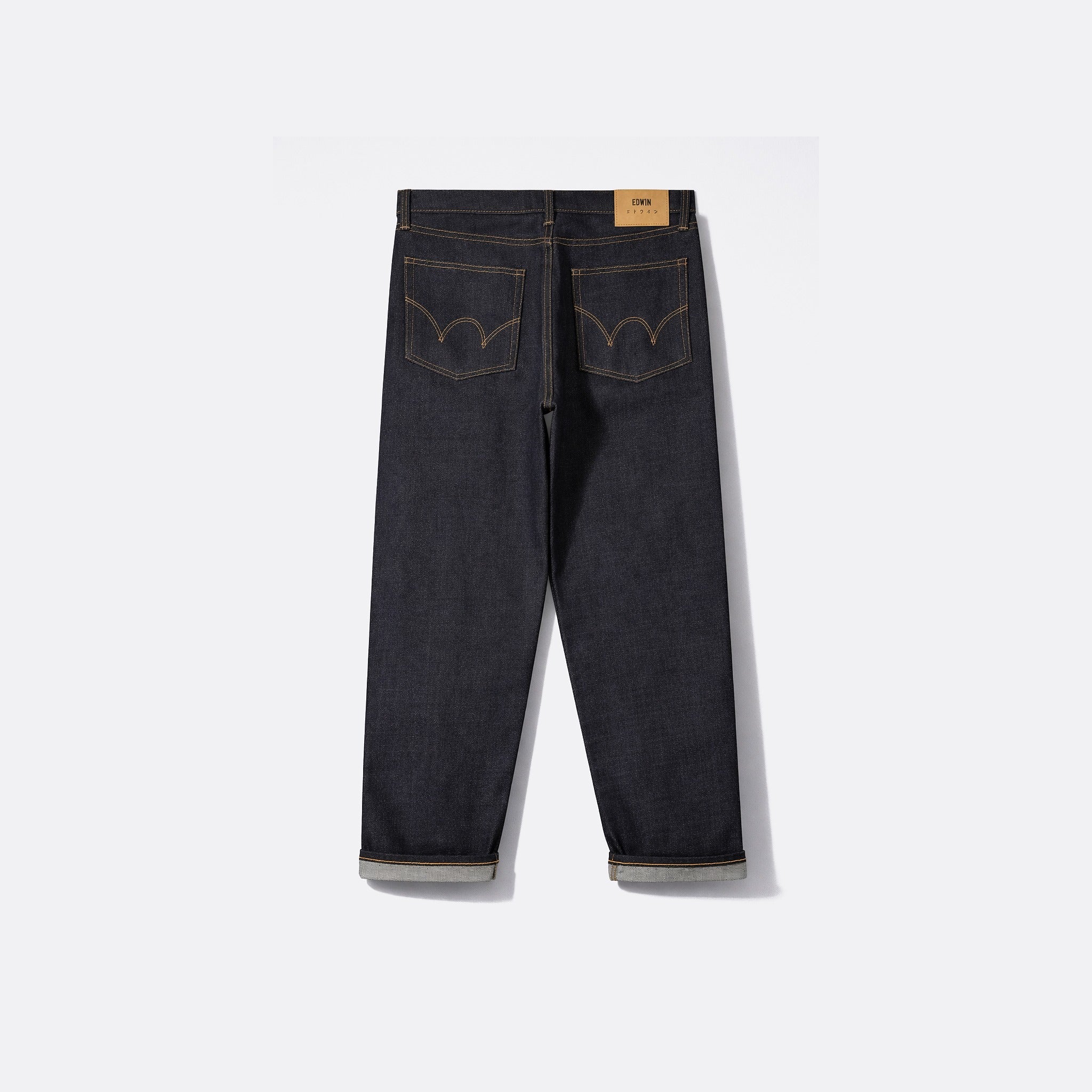EDWIN Loose Jeans in Blue Unwashed 