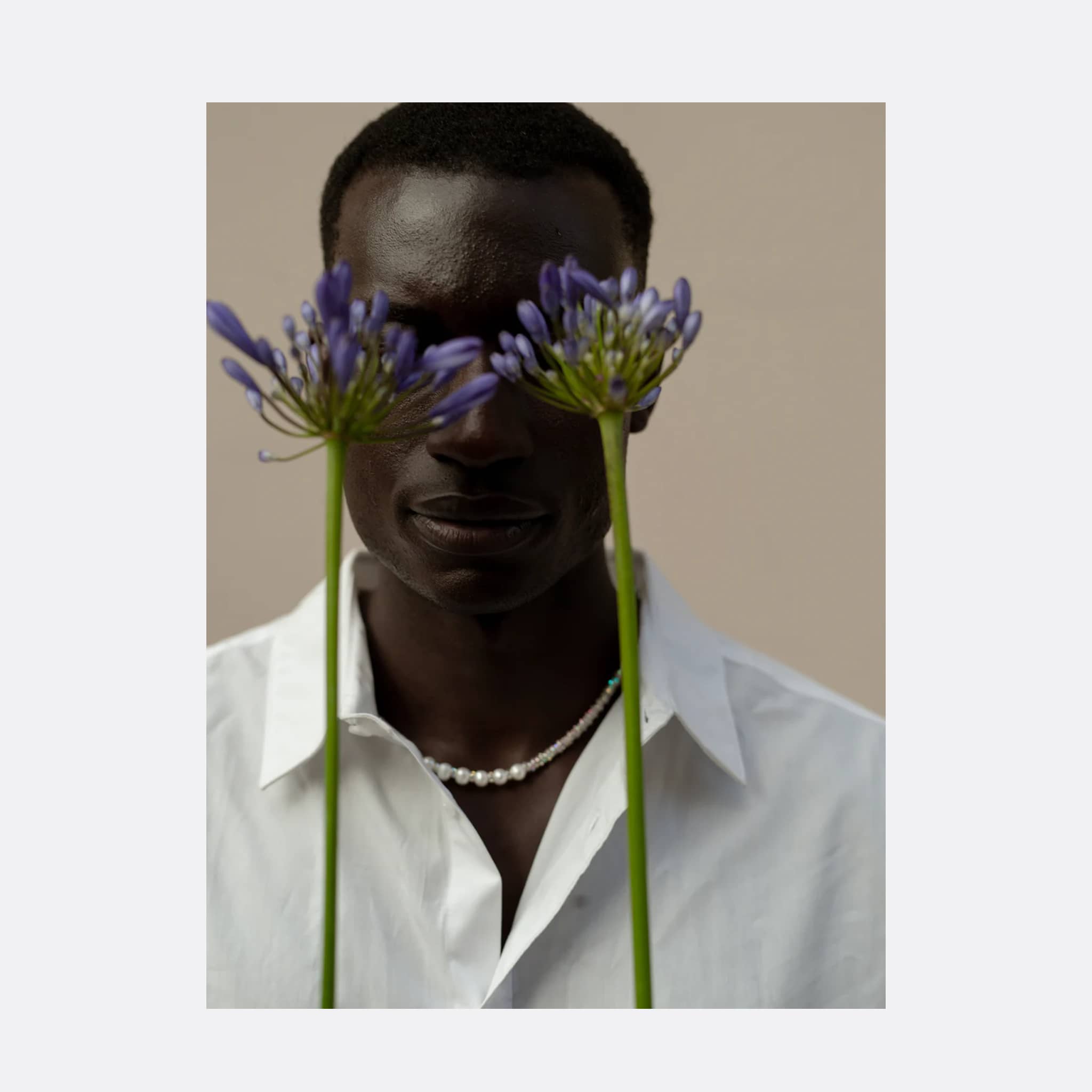 Pearl Octopuss.Y Paris Diamond Necklace in Silver