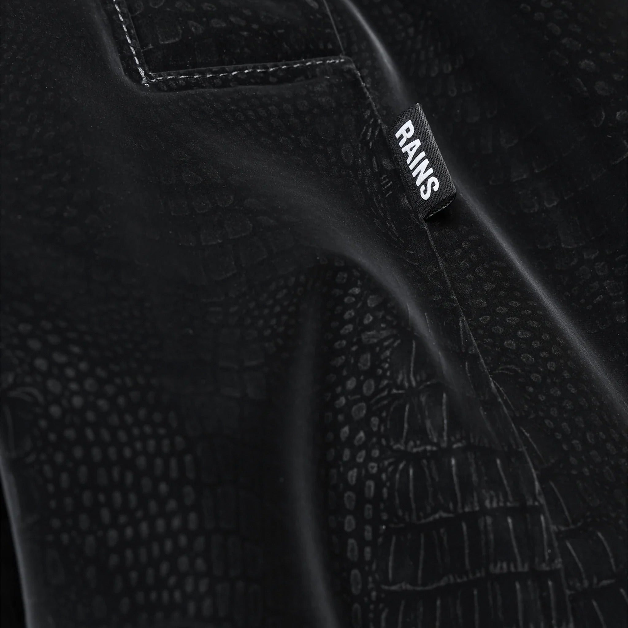 The W3 Trench Coat from Rains in Black