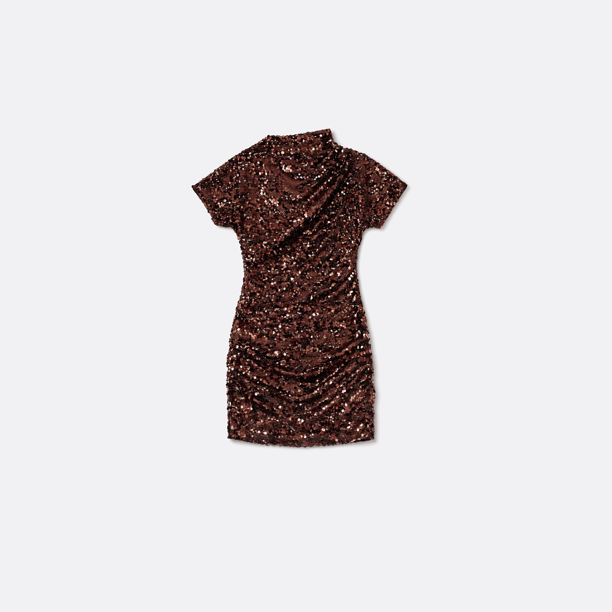 The Brown Sequins Mini Dress from Ganni