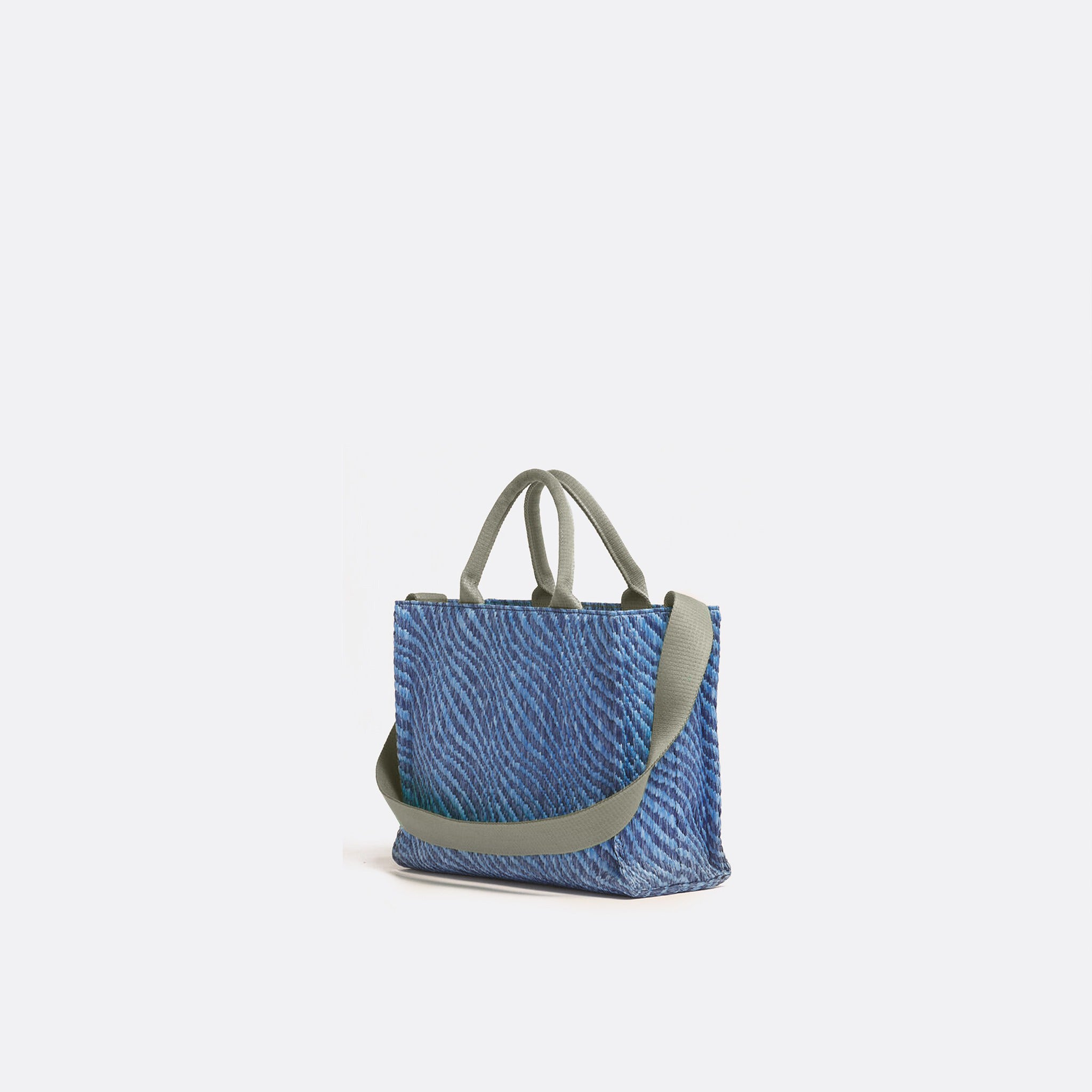 The Wavy Raffia-Effect Small Tote Bag from Marni
