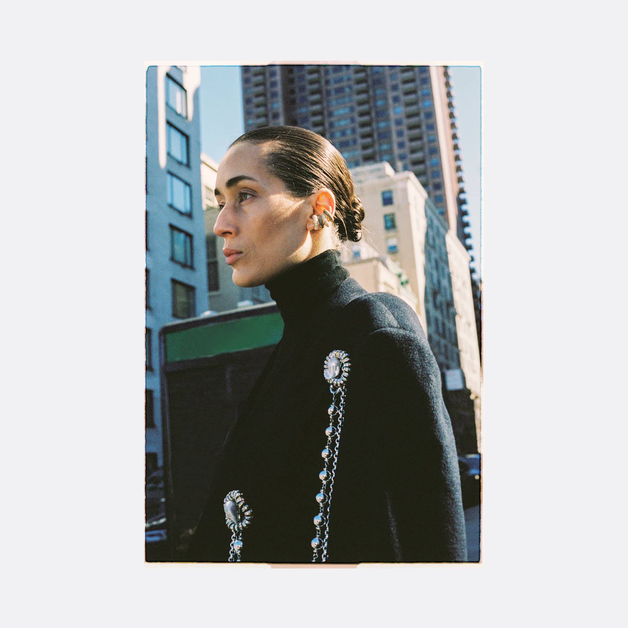 Pearl Octupuss.Y Paris Brooch in Silver/Zebra