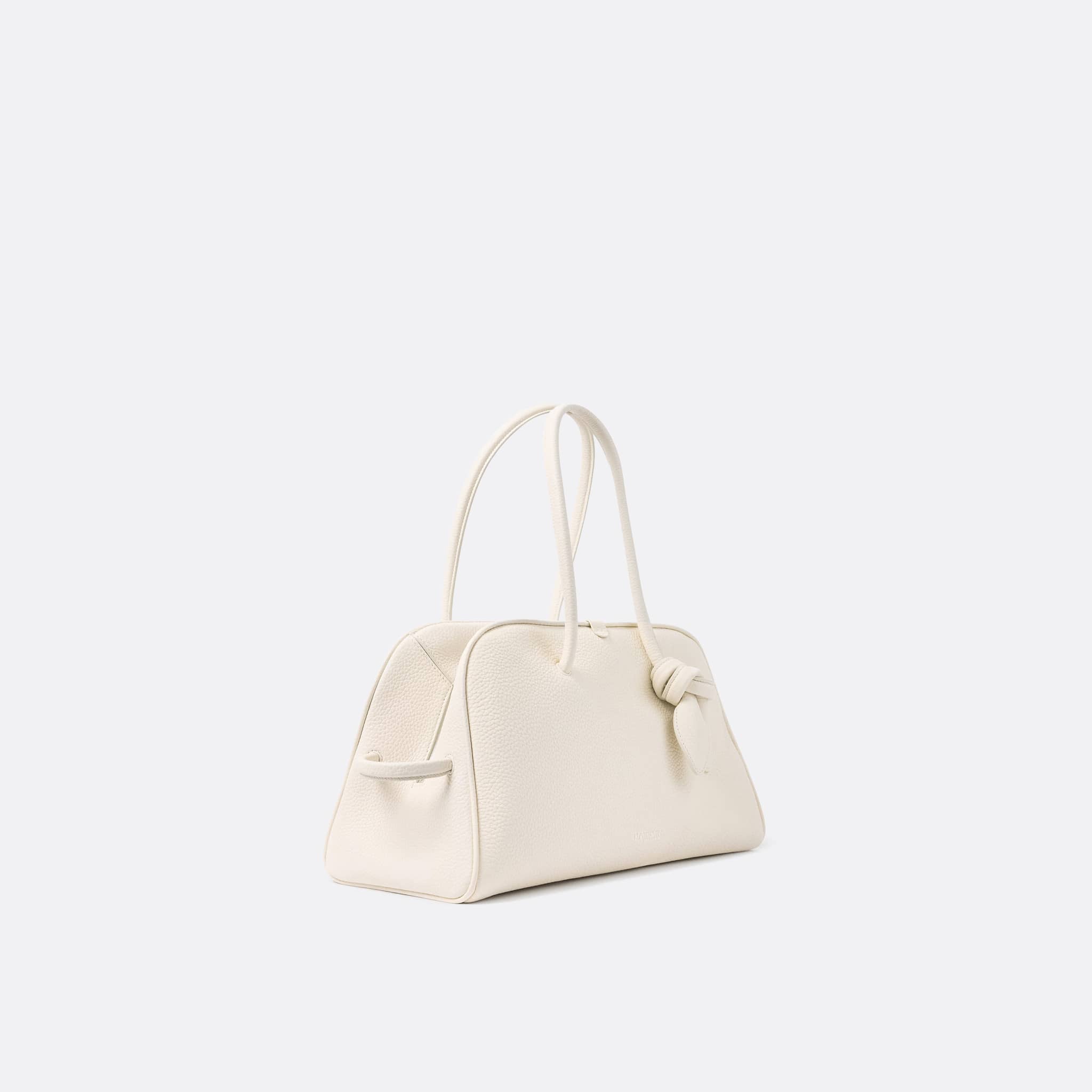 The Le Turismo Small Bowling Bag from Jacquemus in White