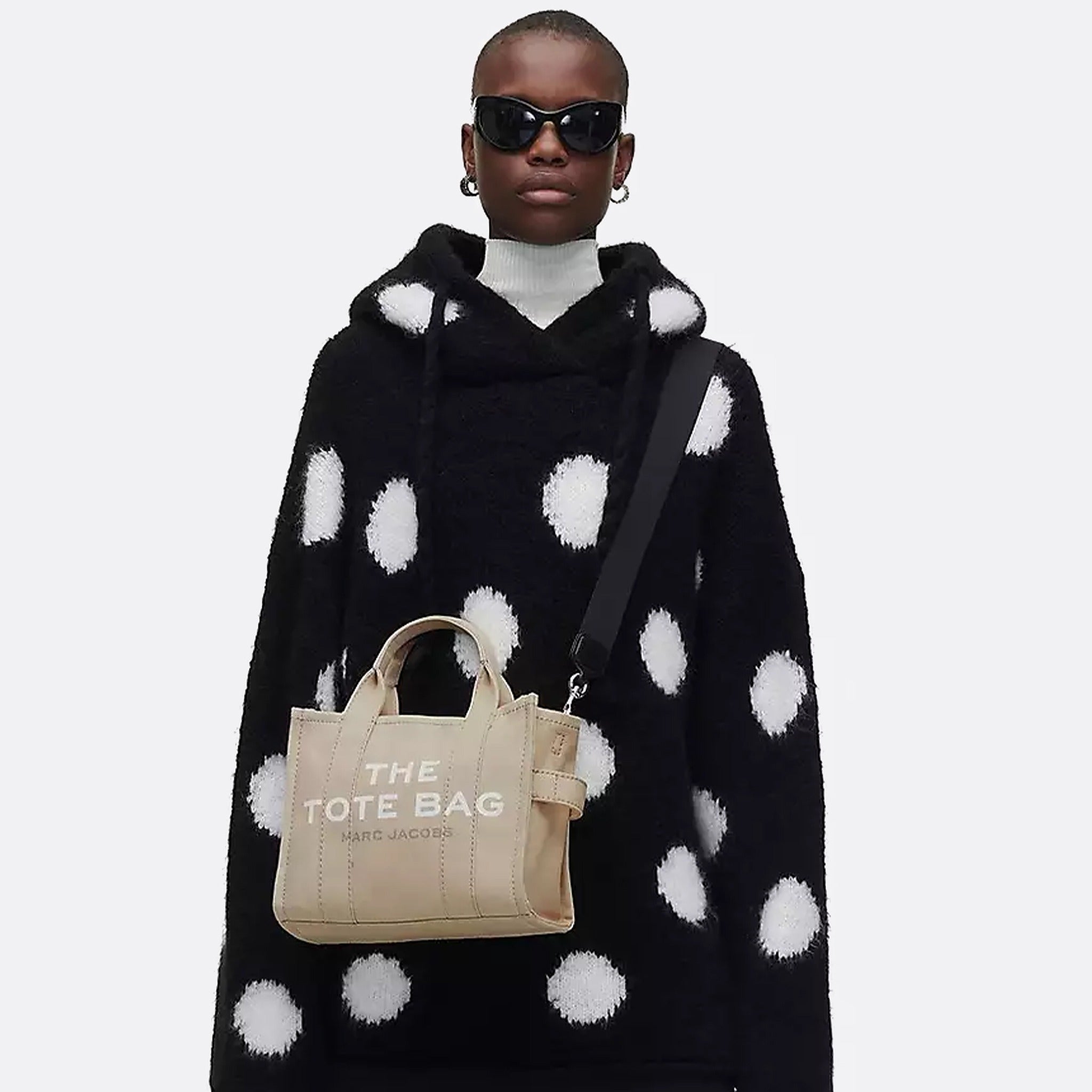 Small Tote Bag in Beige by Marc Jacobs