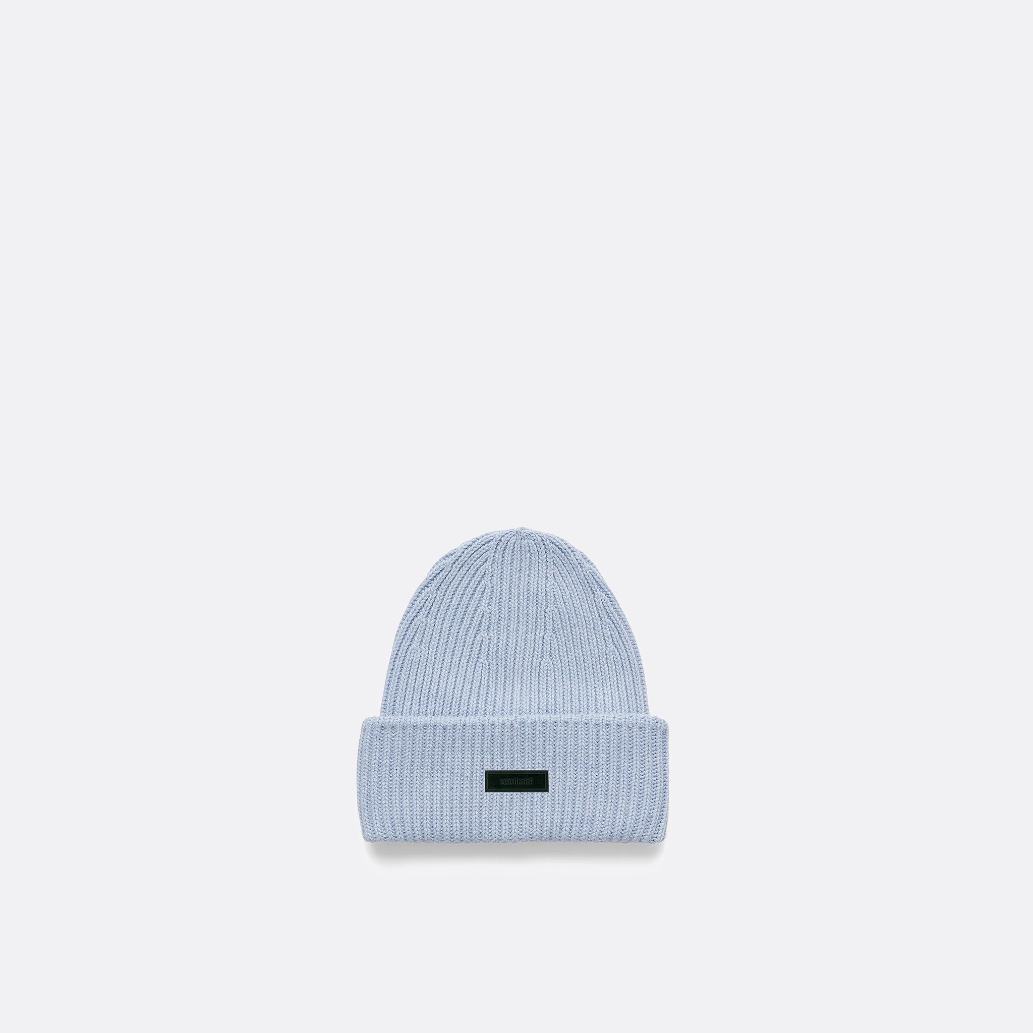 The Misha Beanie from Soulland in Light Blue