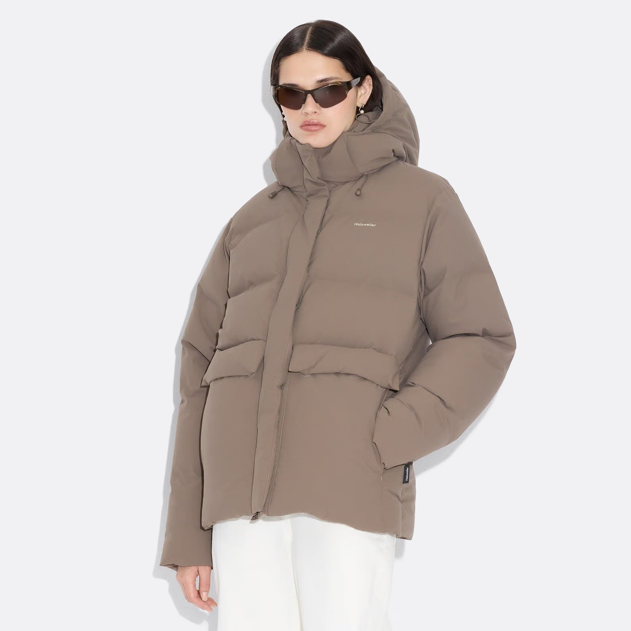 Holzweiler Besseggen Down Jacket in Taupe