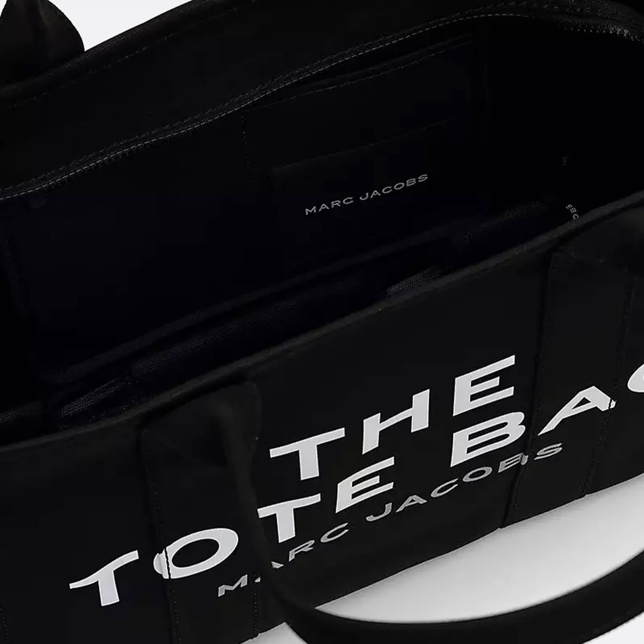 The Canvas Large Tote Bag from Marc Jacobs on Black