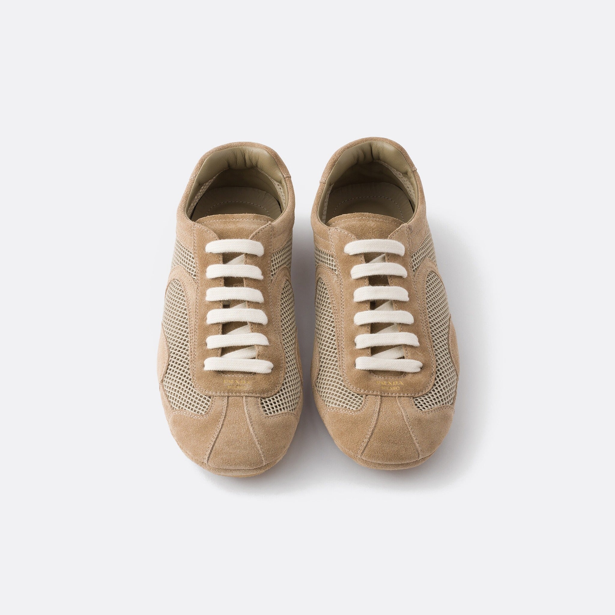 The Montecarlo Re-Edition 2005 Sneakers from Prada in Desert Beige