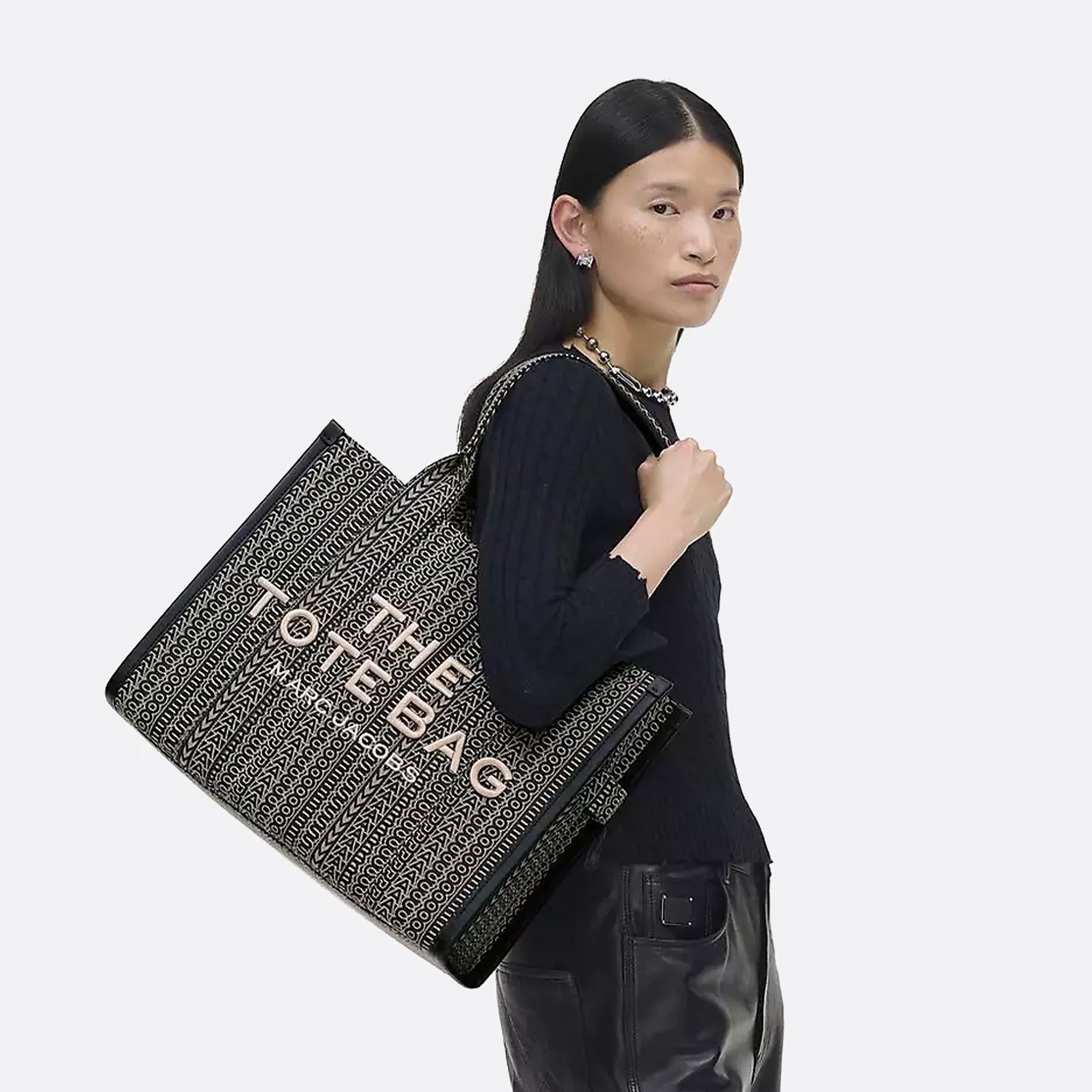 Monogram Jacquard Large Tote Bag from Marc Jacobs