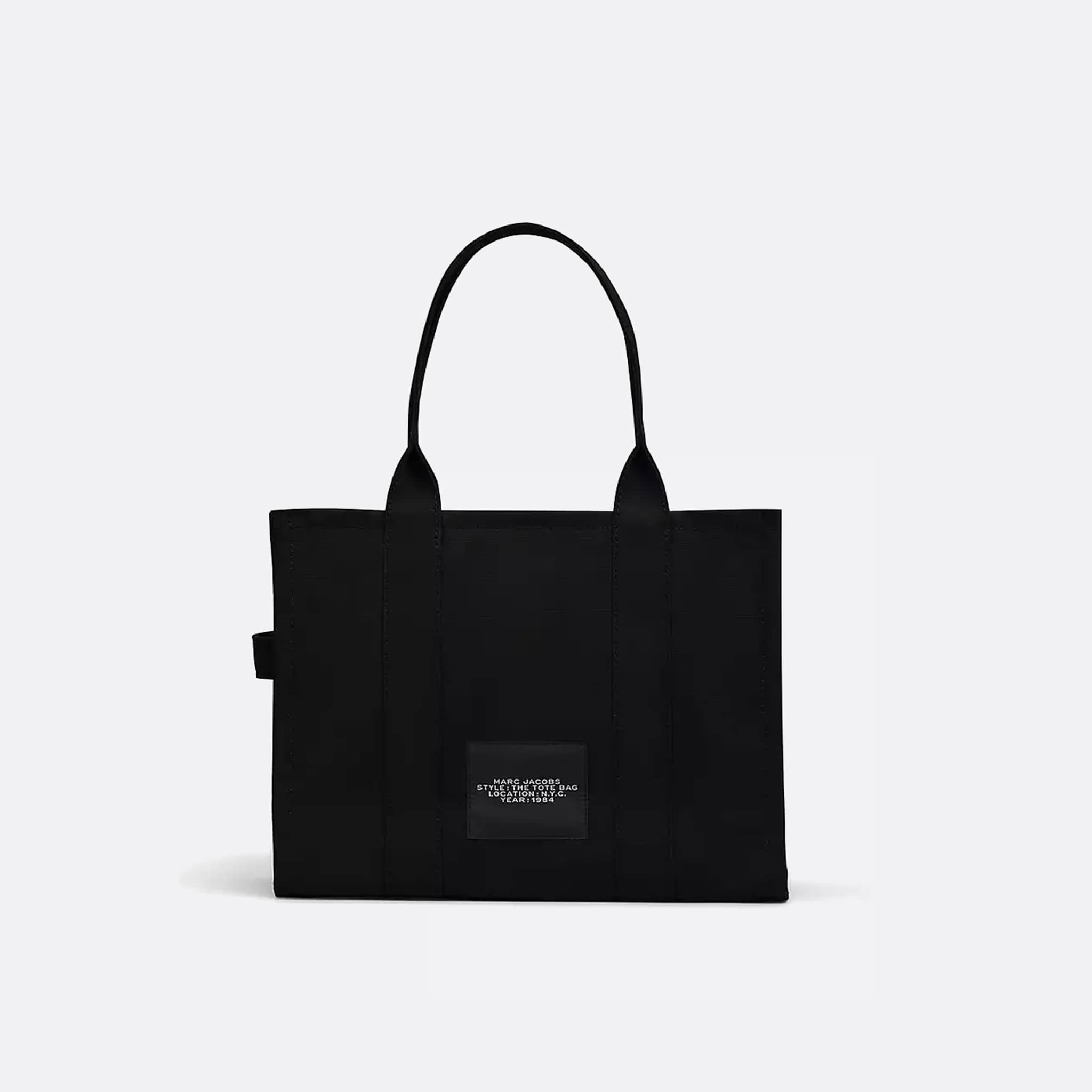 The Canvas Large Tote Bag from Marc Jacobs on Black