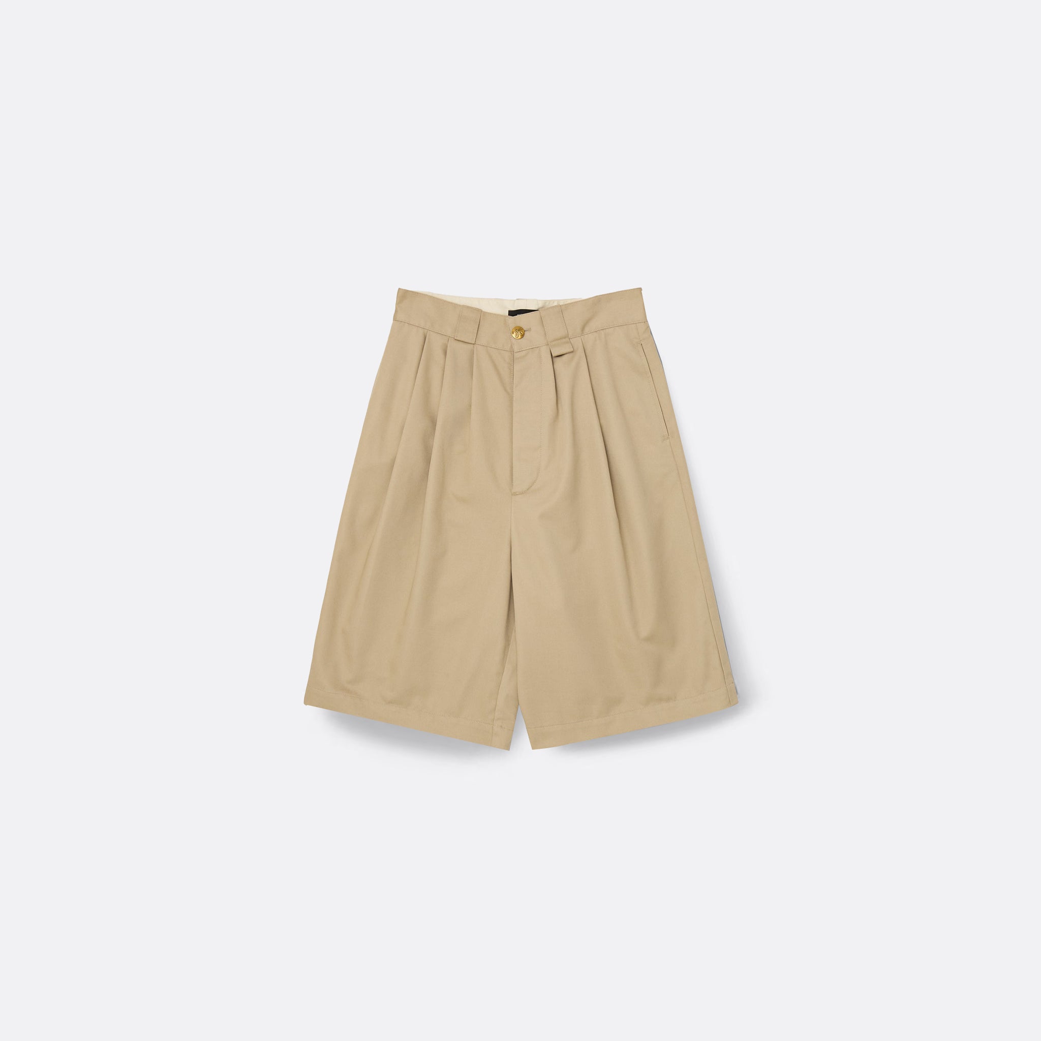 Willy Chavarria The Borracho Shorts in Beige