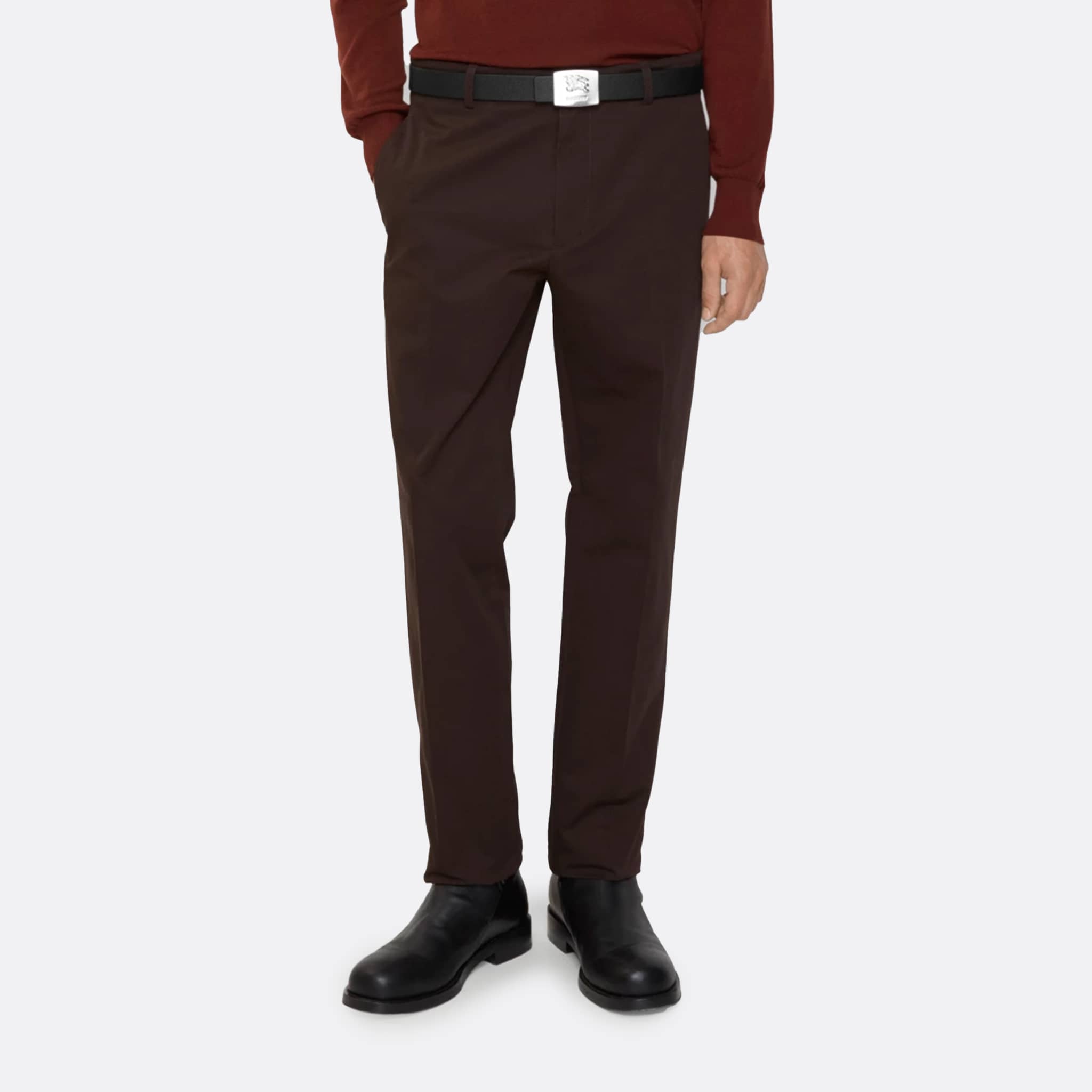 The Cotton Chinos from Burberry in Brown